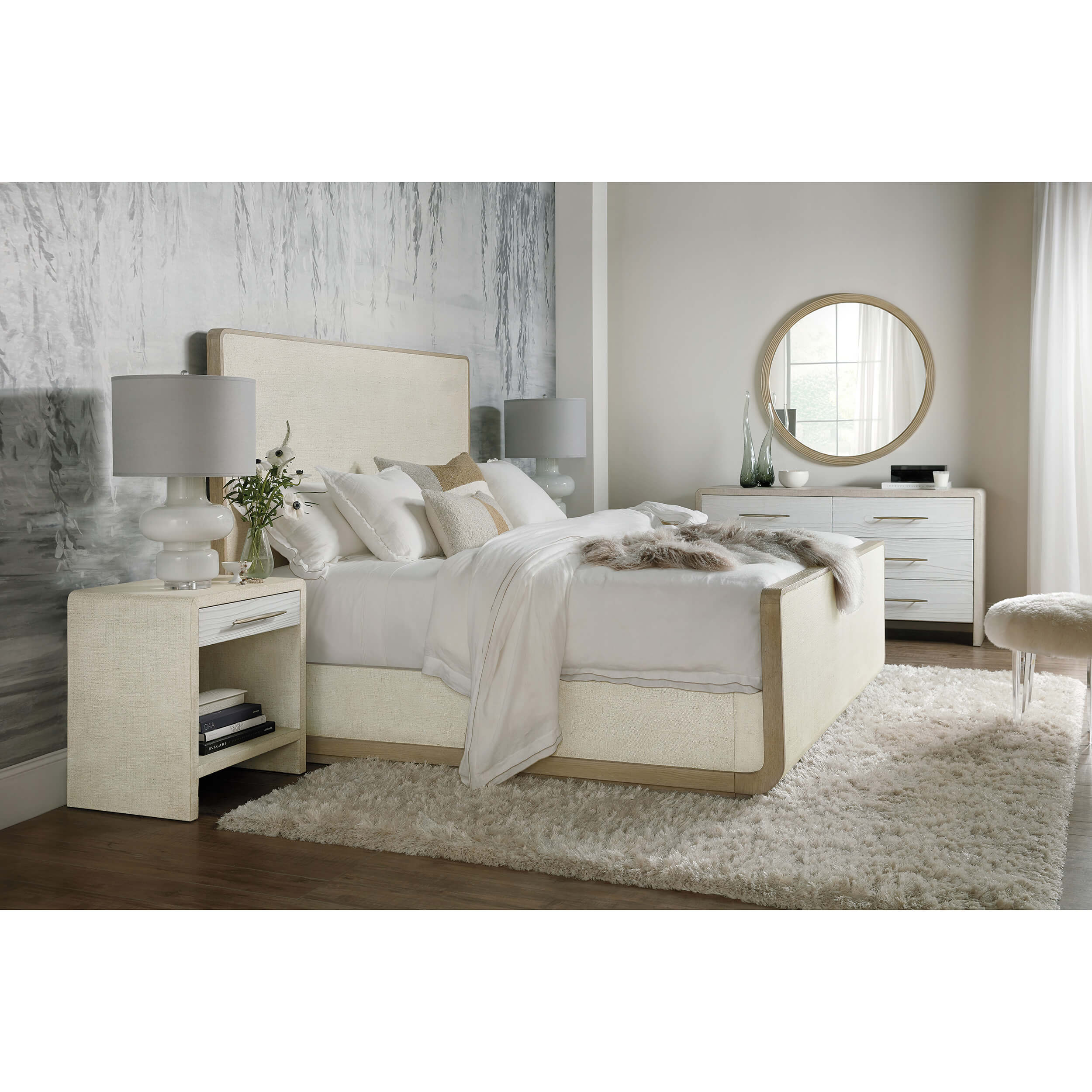 Cascade Two Tone Six Drawer Dresser - Image 4