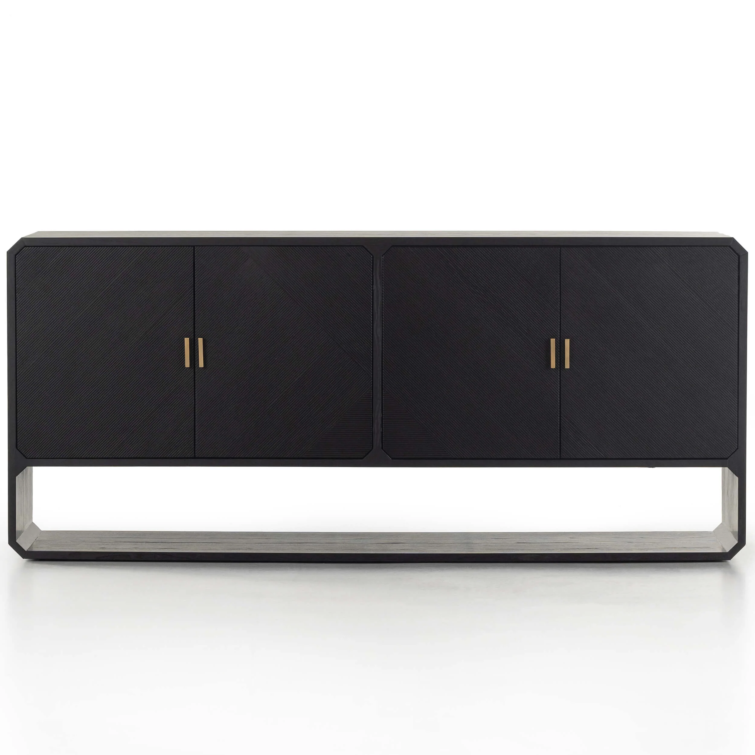 Caspian Sideboard, Black Ash Veneer by Four Hands - Image 2