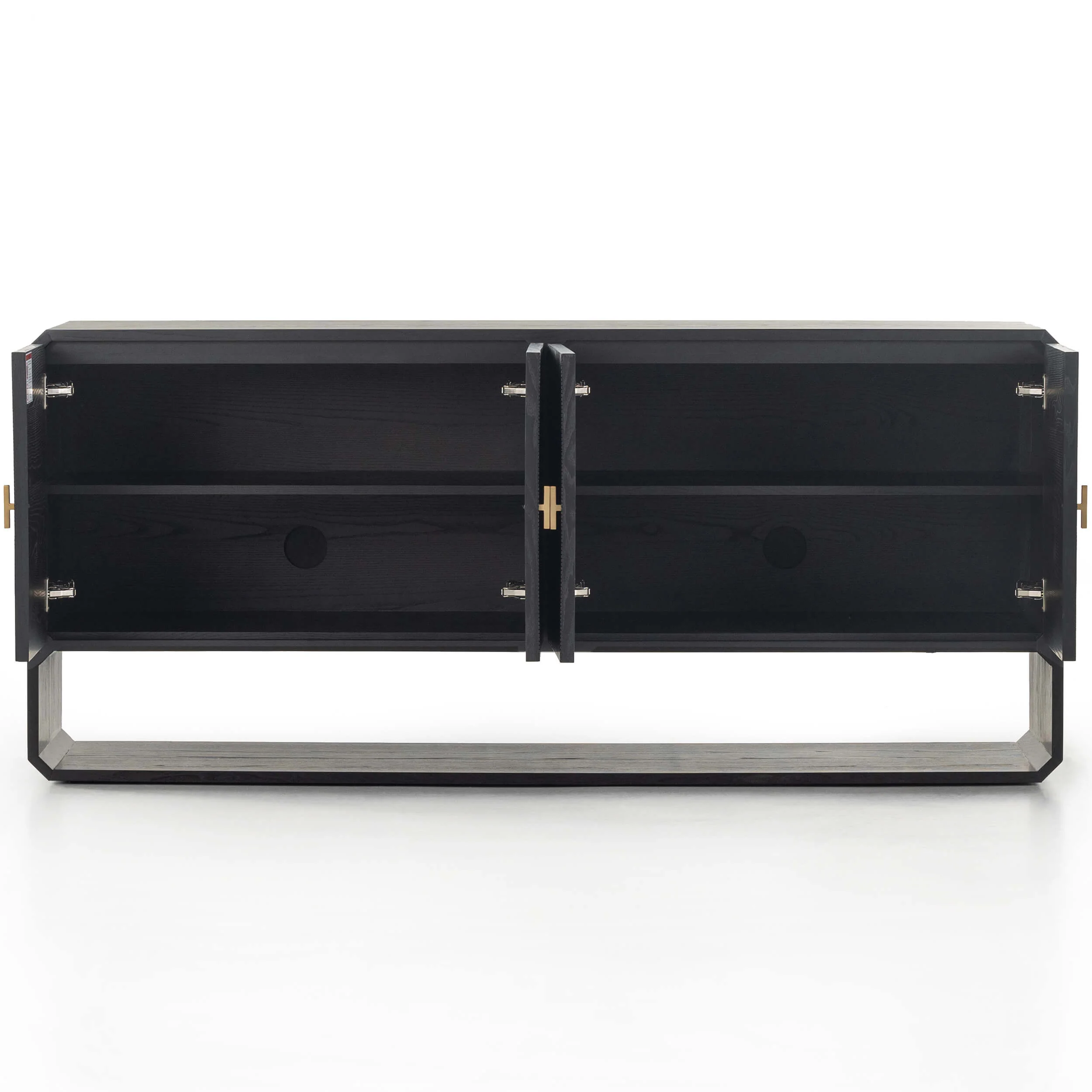 Caspian Sideboard, Black Ash Veneer by Four Hands - Image 4