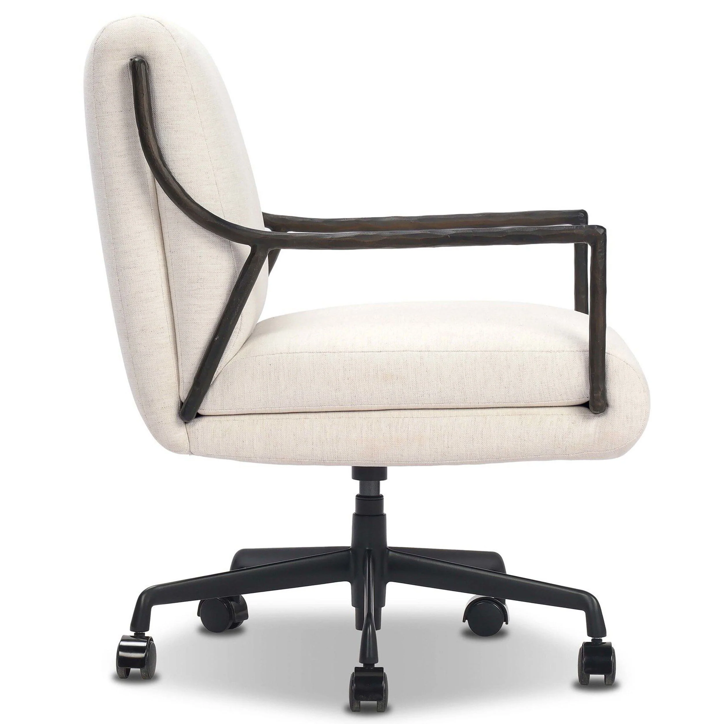 Cassidy Desk Chair, Nomad Snow by Four Hands - Image 3