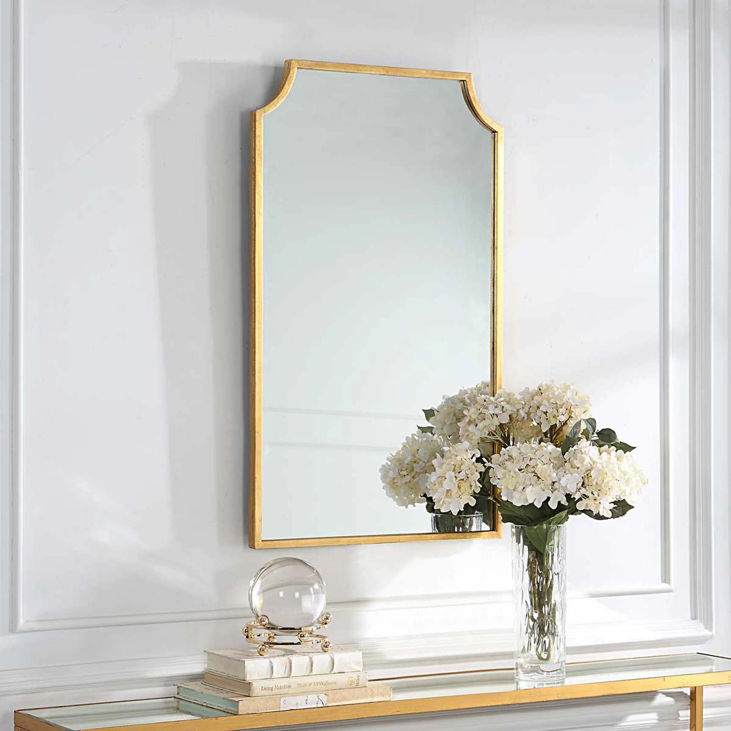 Cassidy Mirror, Gold - Image 4
