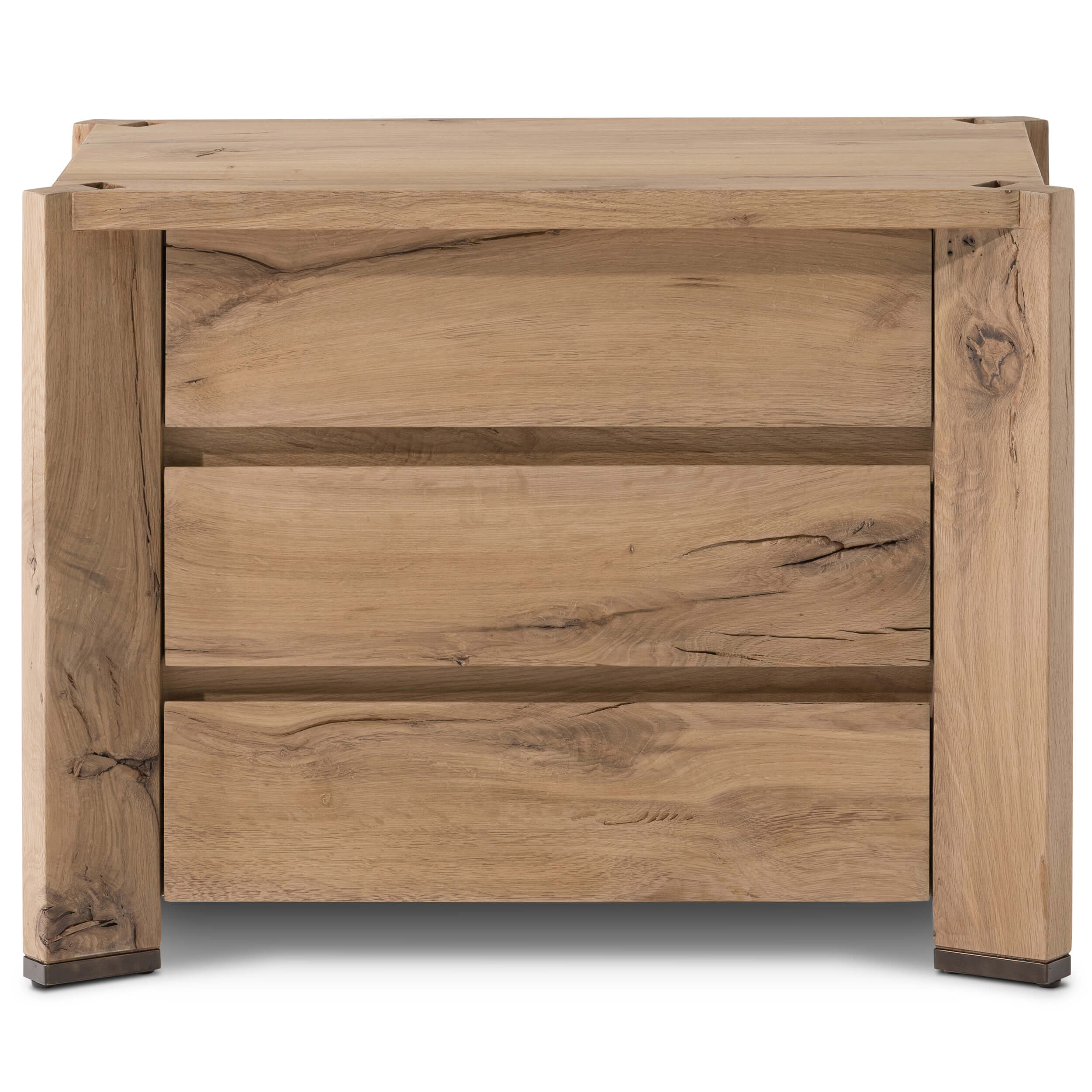 Cassio Nightstand, Natural by Four Hands - Image 3