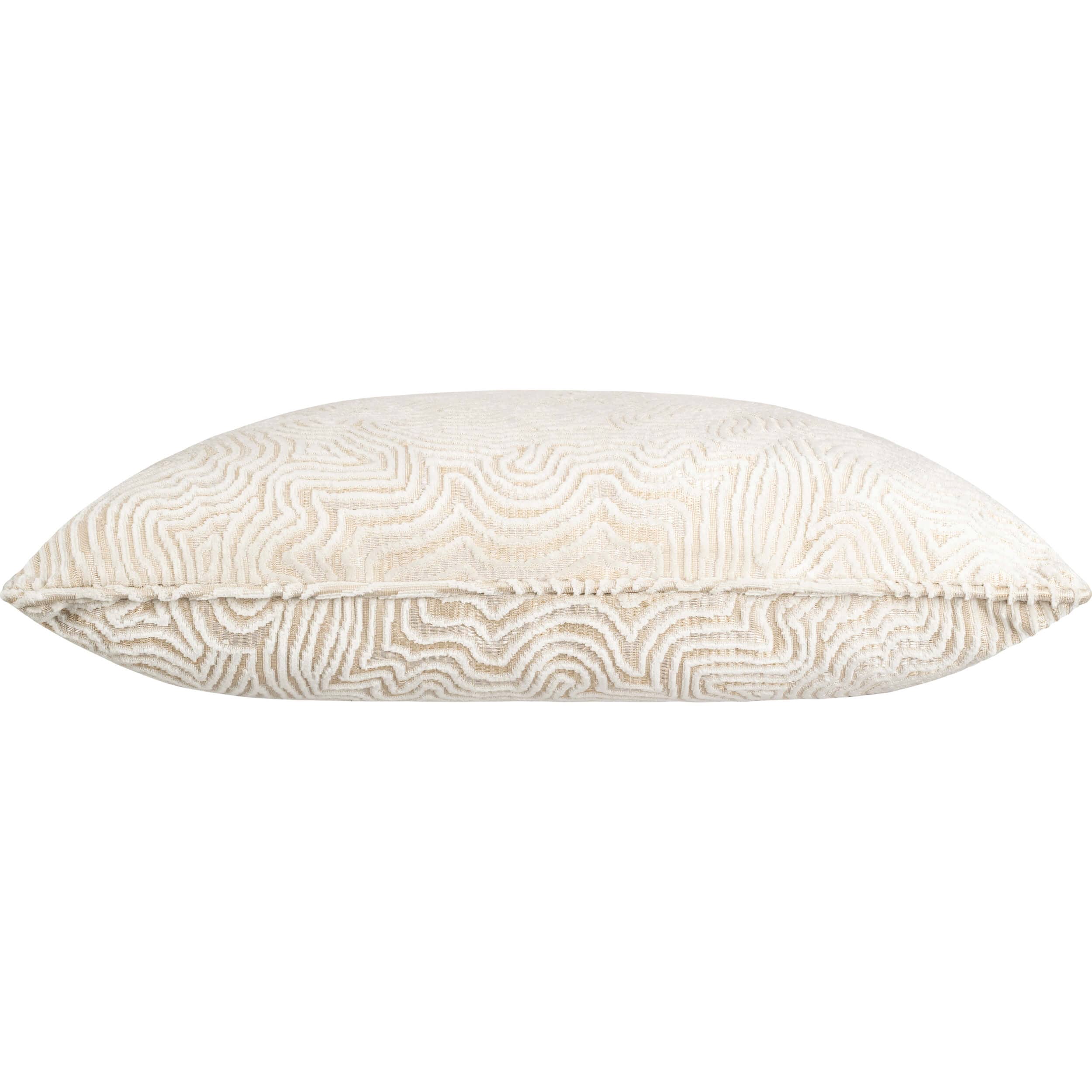 Castle Hill Wave Pillow, Ivory - Image 2