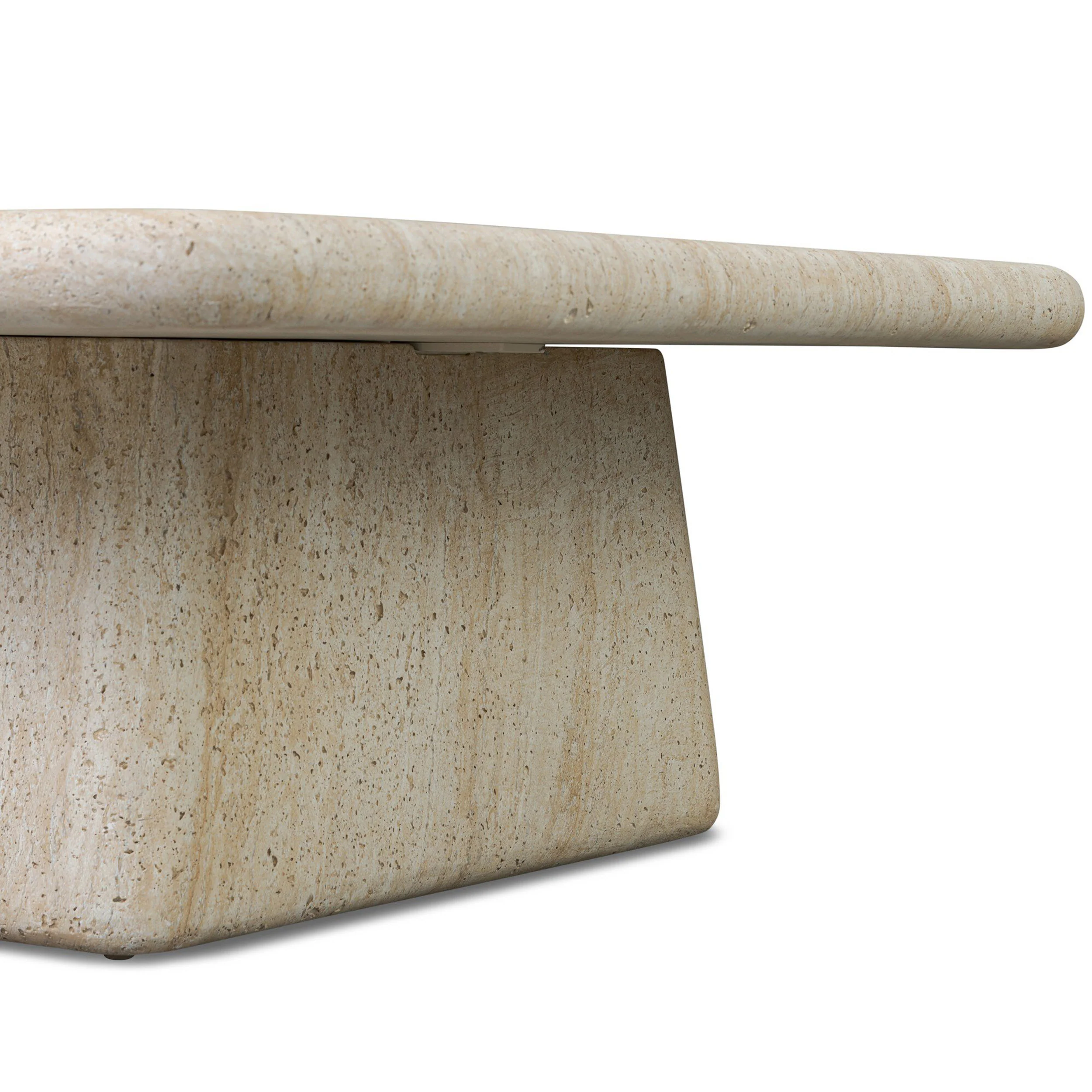Cava Outdoor Coffee Table, Textured Sand by Four Hands - Image 3