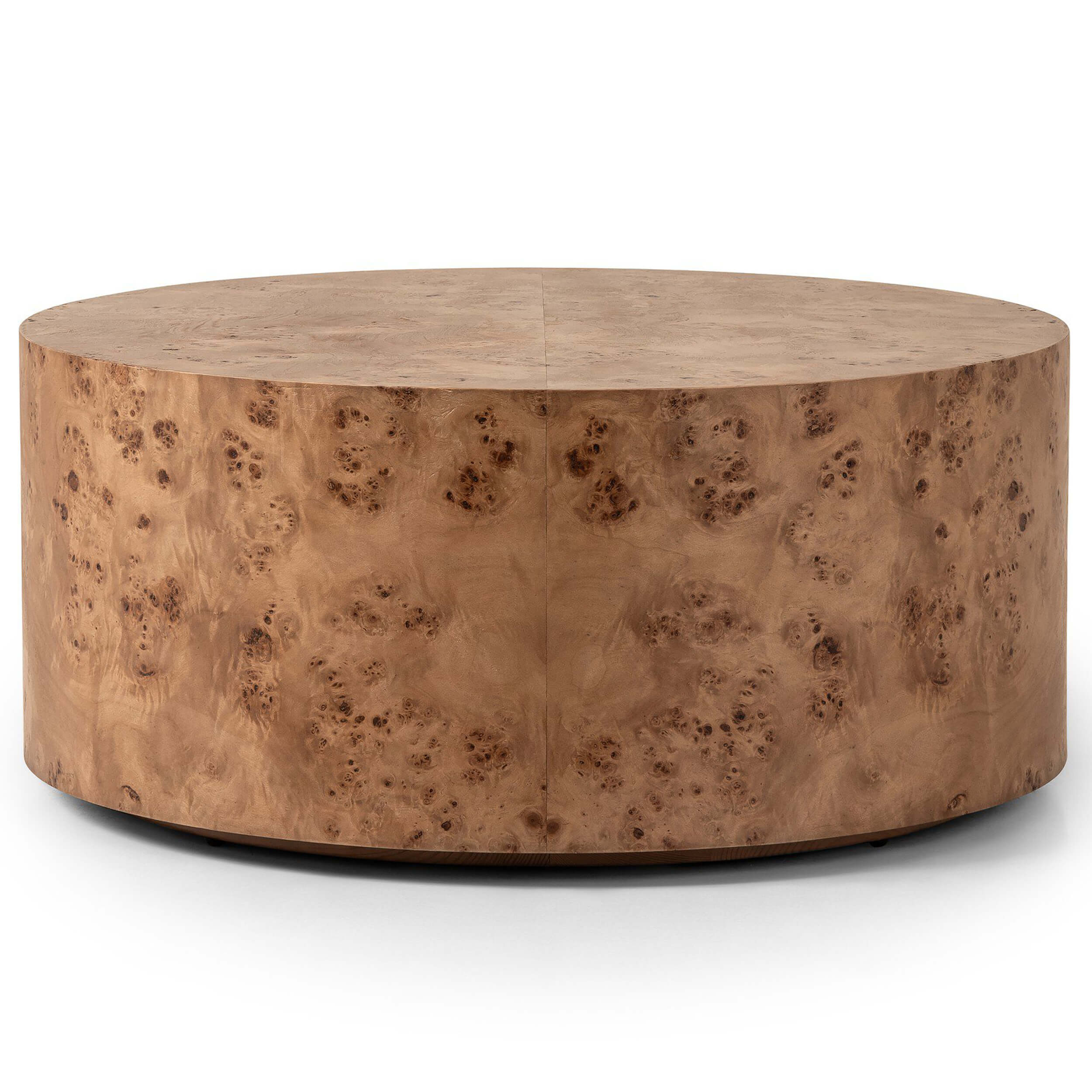 Caya Coffee Table, Caramel Burl