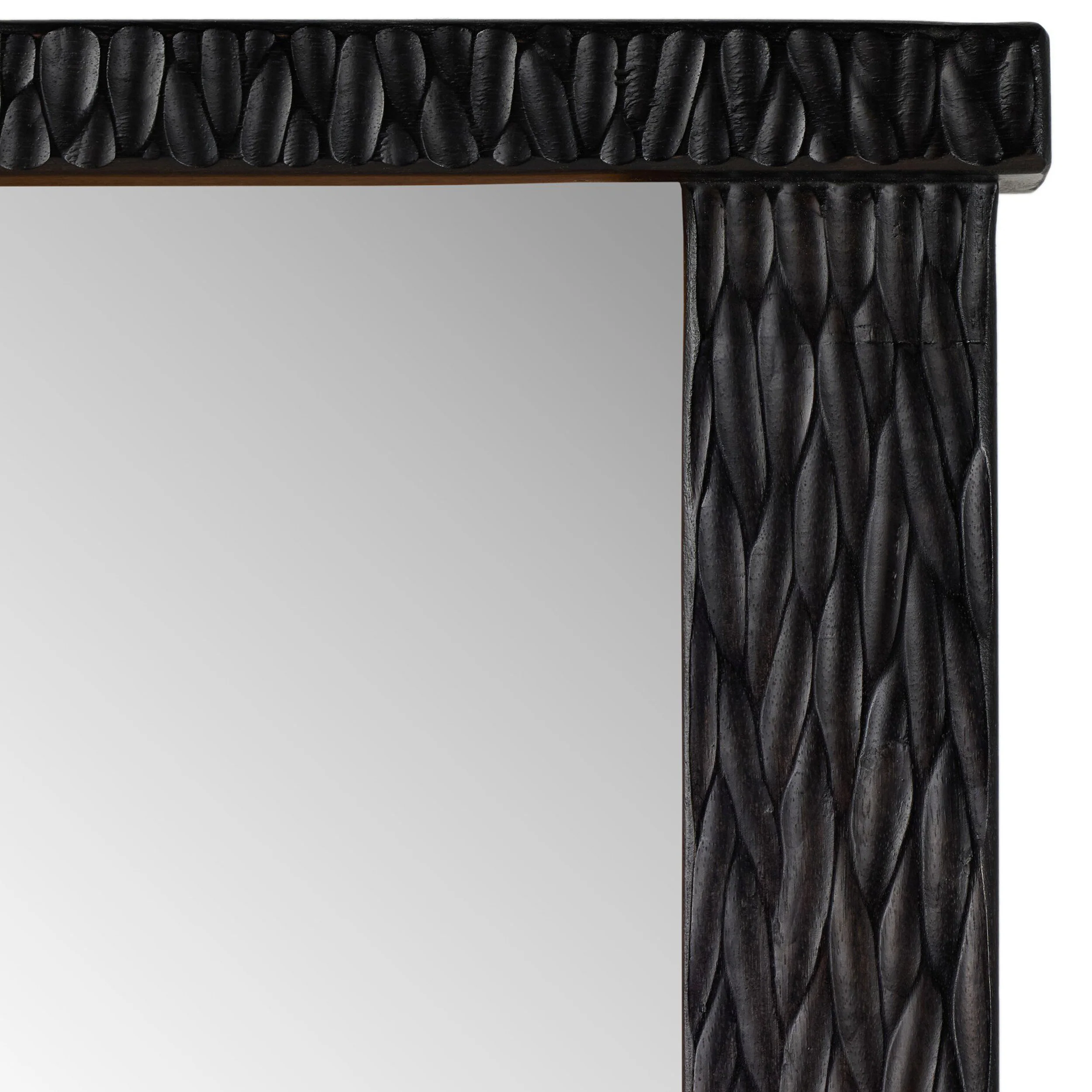 Cayman Mirror, Black by Four Hands - Image 3