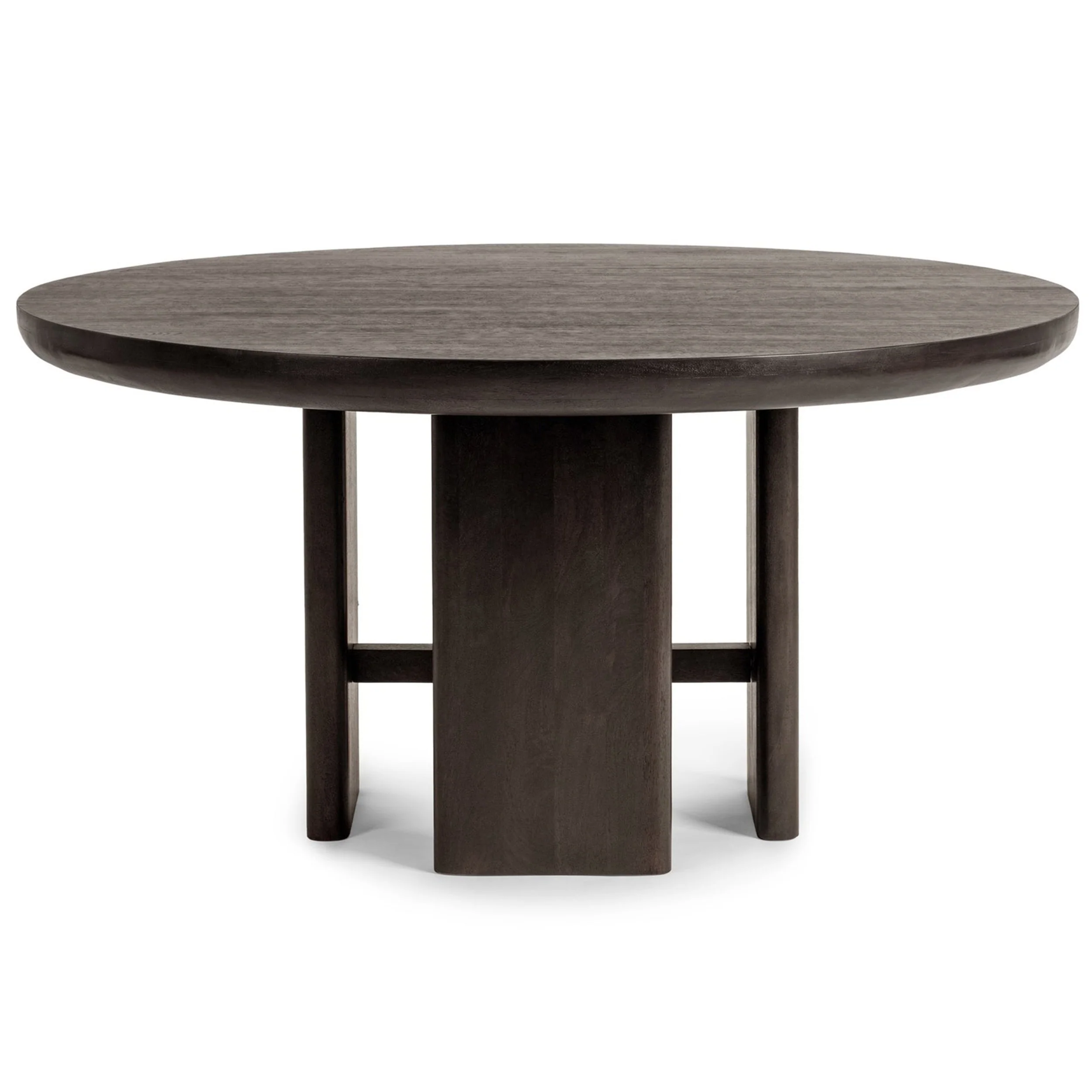 Celadon Round Dining Table, Truffle Roast - Image 2