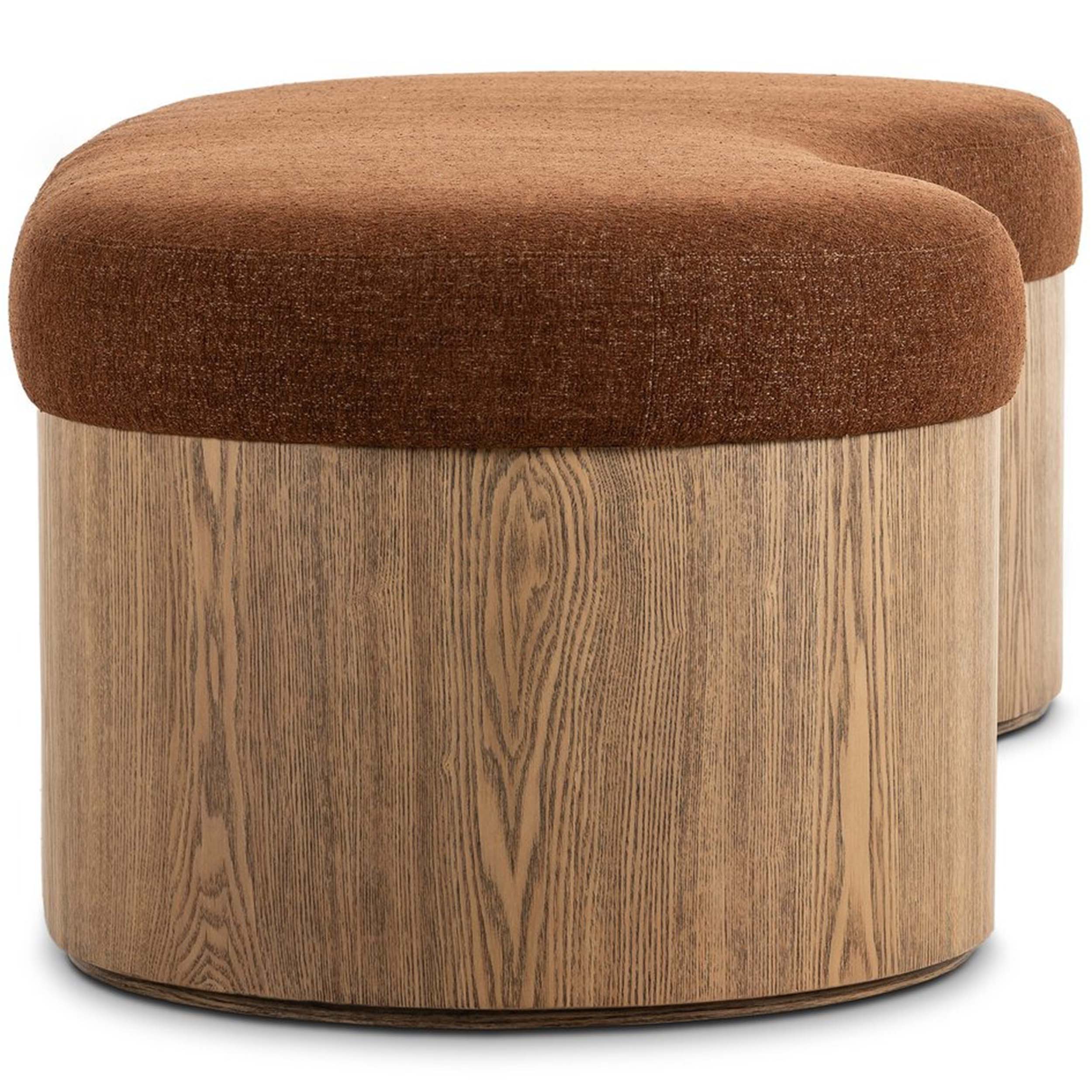 Celeste Accent Bench, Wayfarer Sienna by Four Hands - Image 3