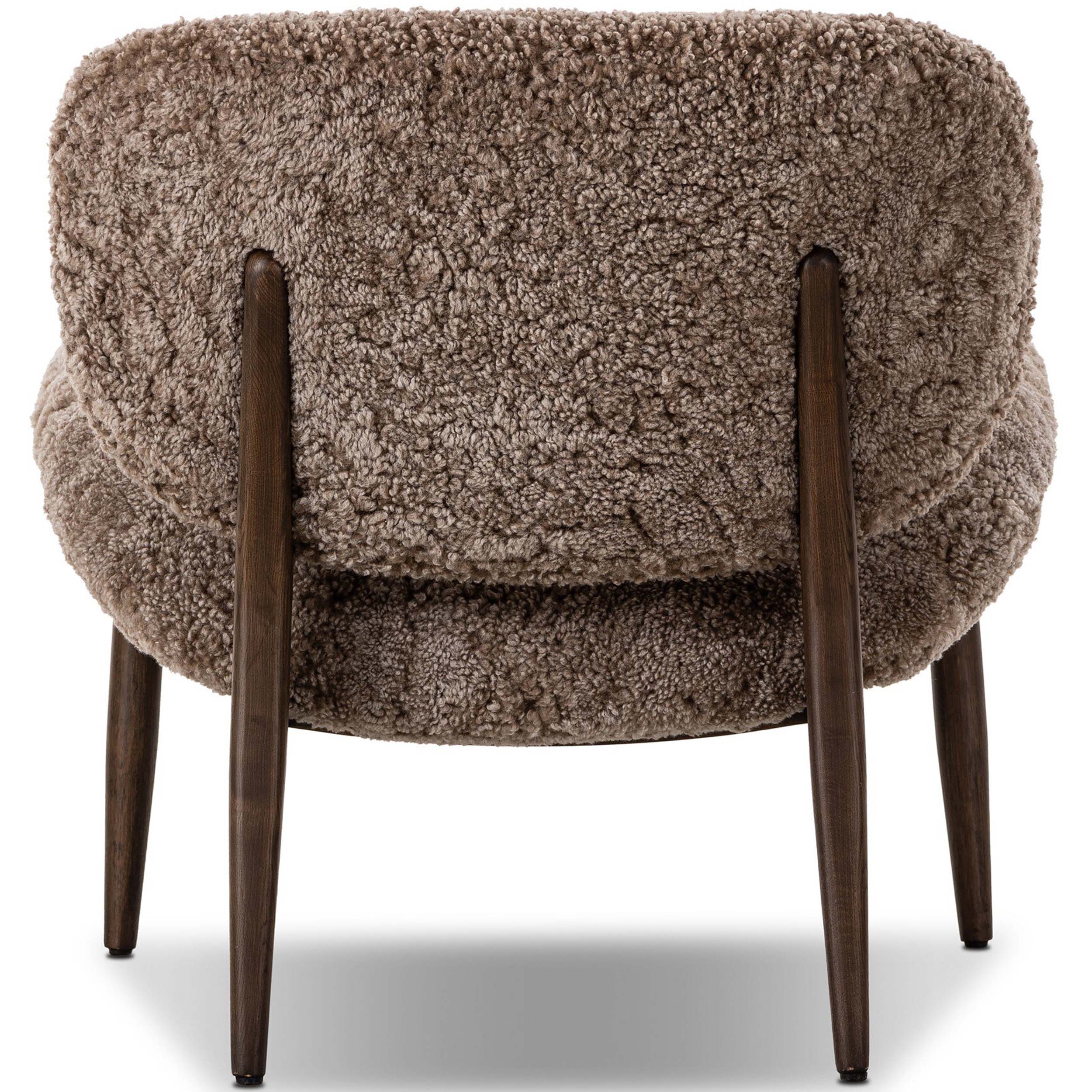Celine Chair, Taupe Shearling by Four Hands - Image 4