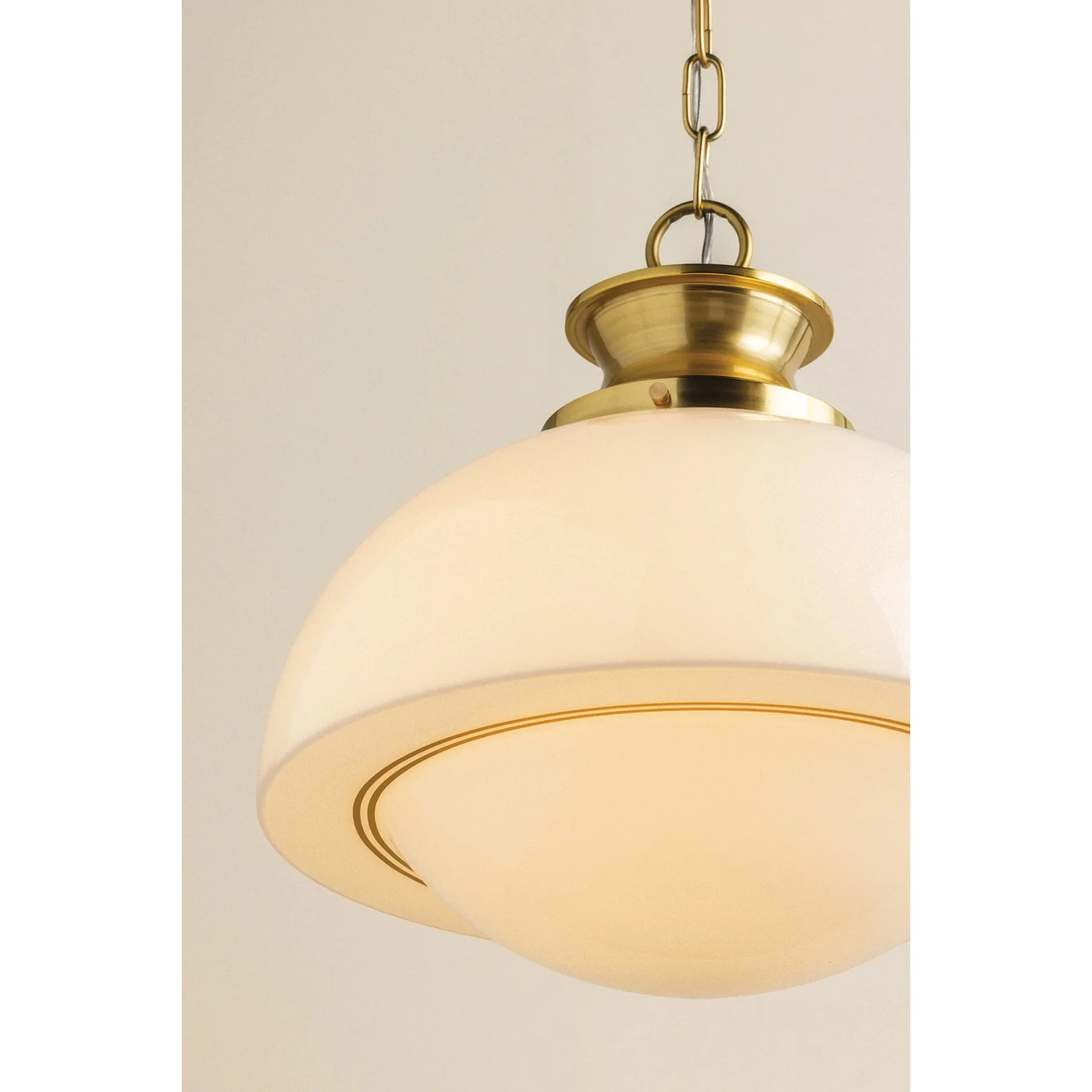 Celine Pendant, Aged Brass - Image 4