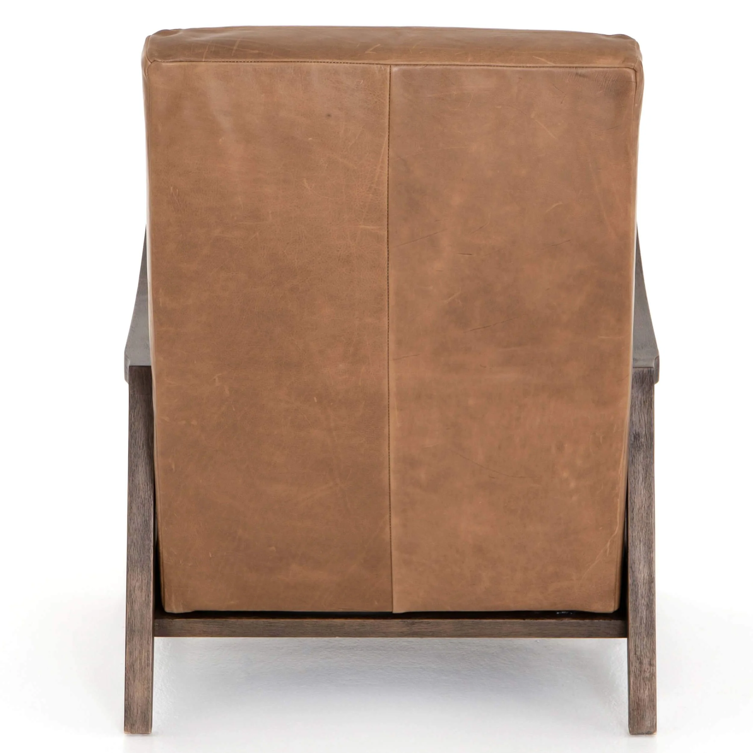 Chance Leather Recliner, Warm Taupe Dakota by Four Hands - Image 4