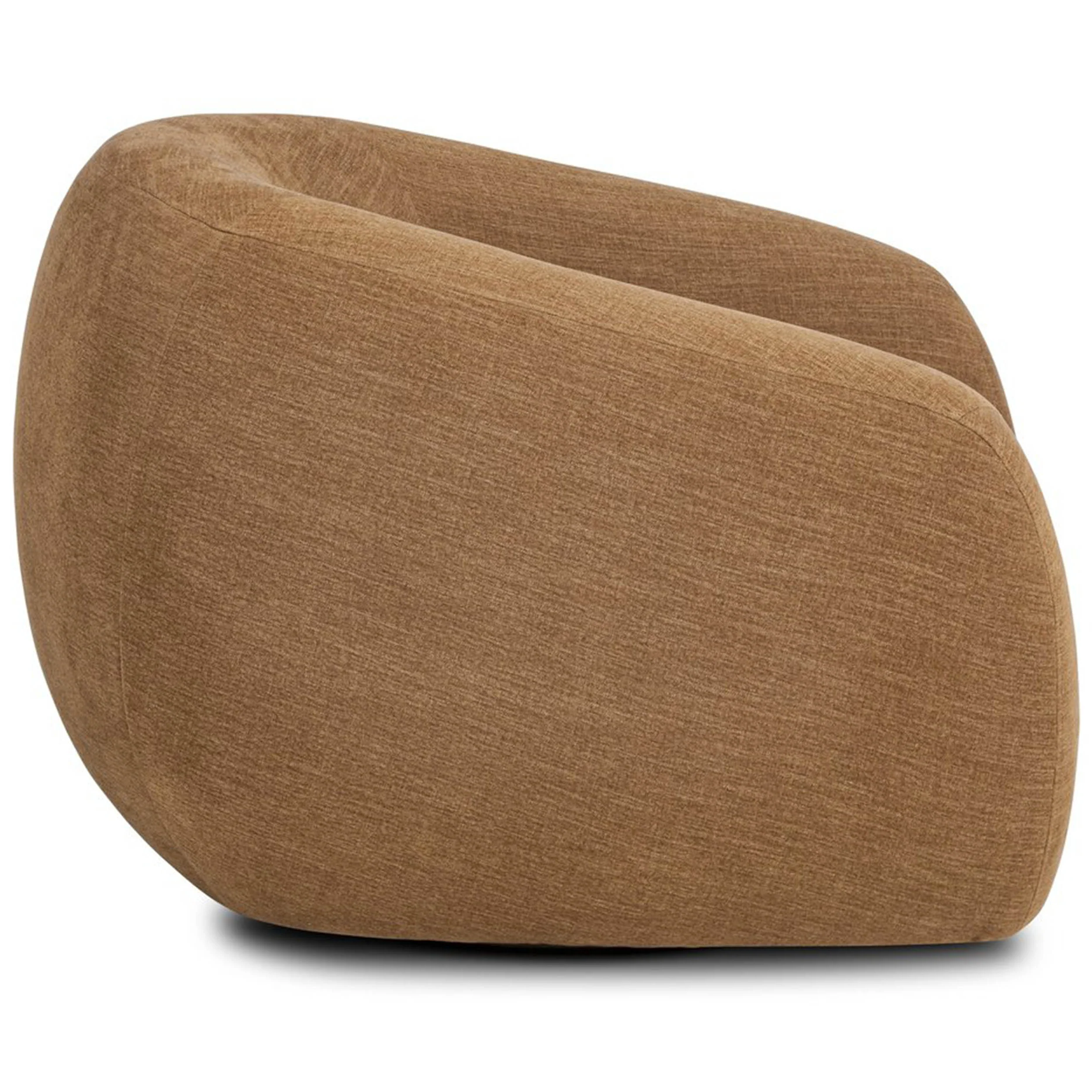 Channing Swivel Chair, Laughlin Ochre by Four Hands - Image 3
