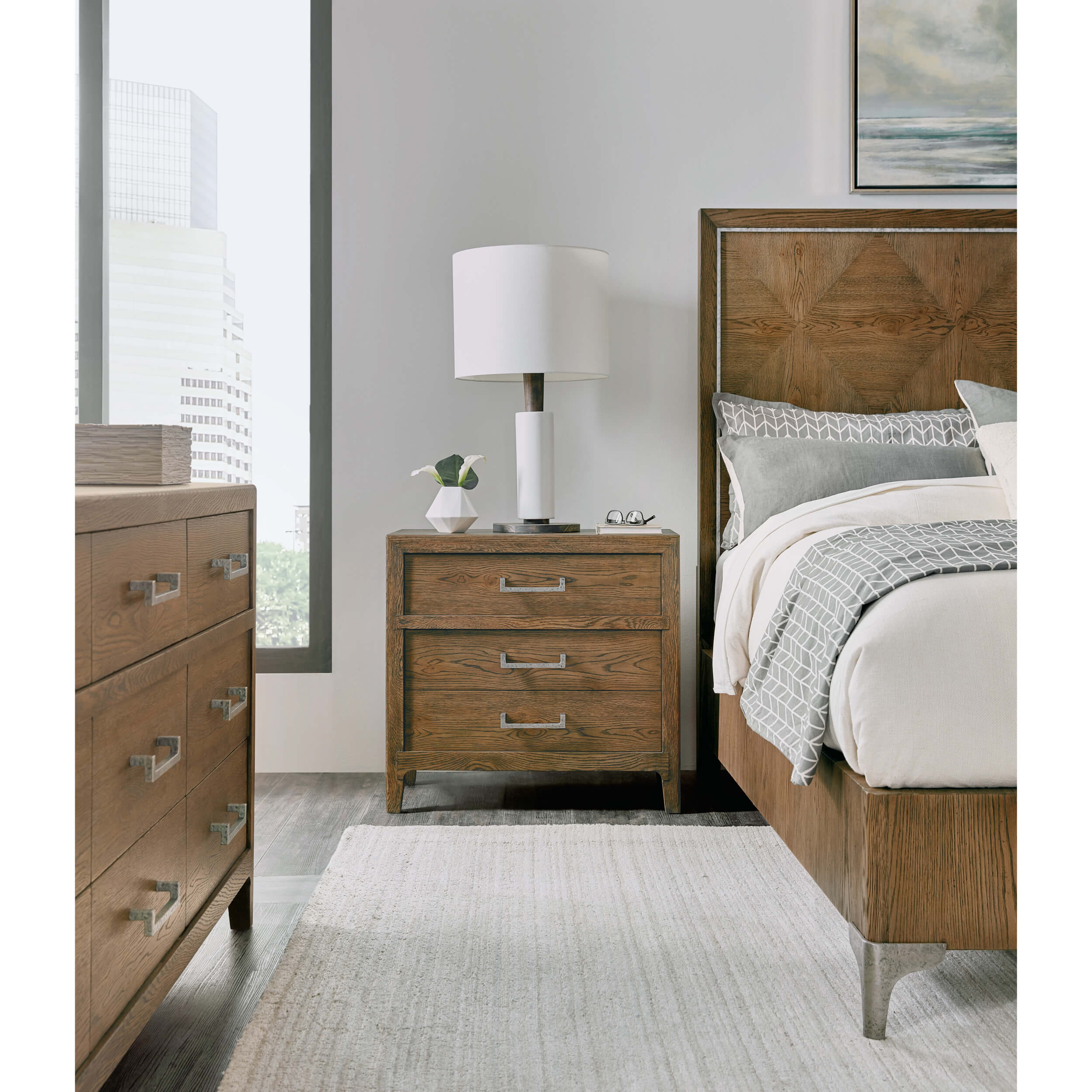 Chapman 3 Drawer Nightstand - Image 3