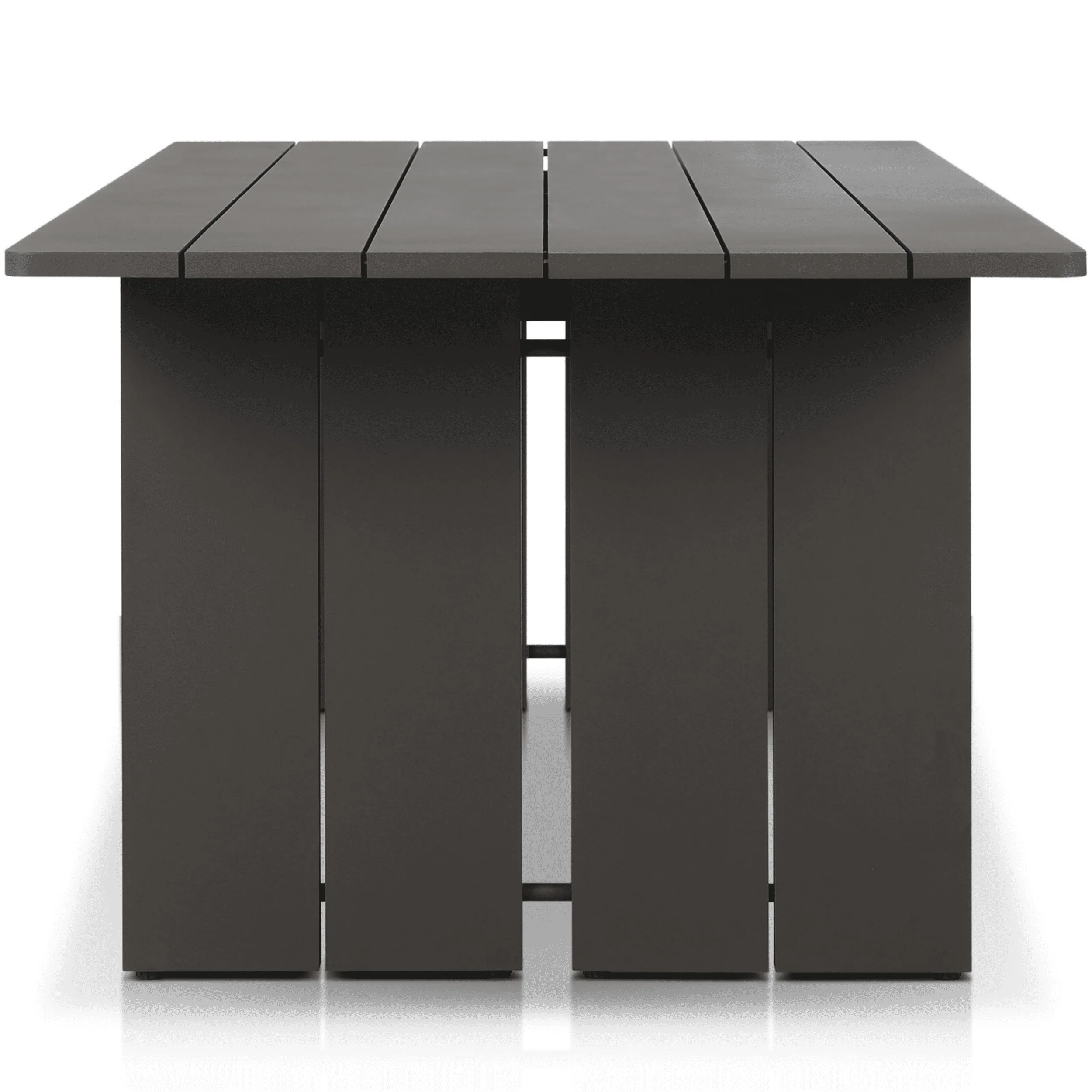 Chapman 92" Outdoor Dining Table, Bronze by Four Hands - Image 4