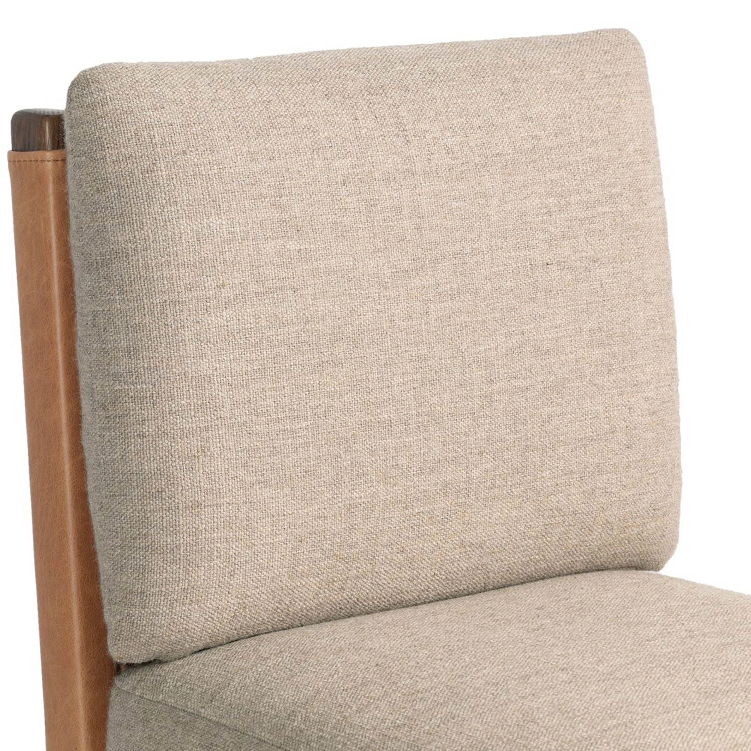 Chappel Dining Chair, Alcala Taupe Set of 2 by Four Hands - Image 4