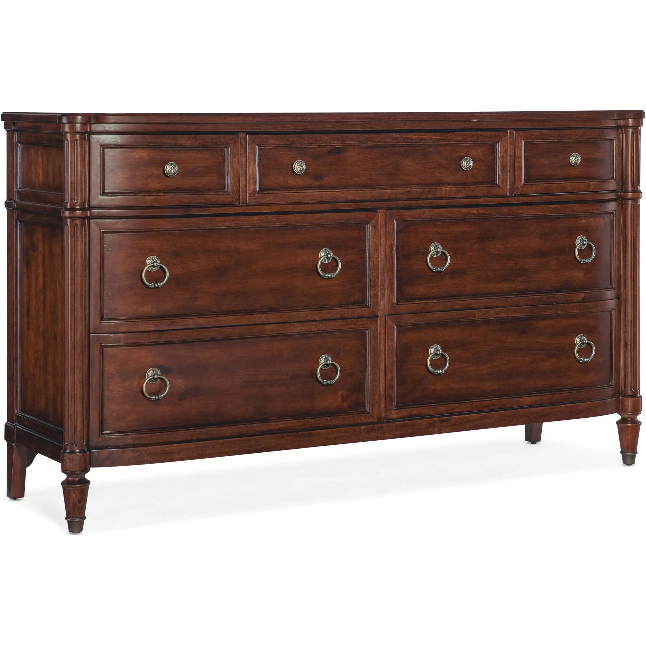 Charleston 7 Drawer Dresser, Maraschino Cherry