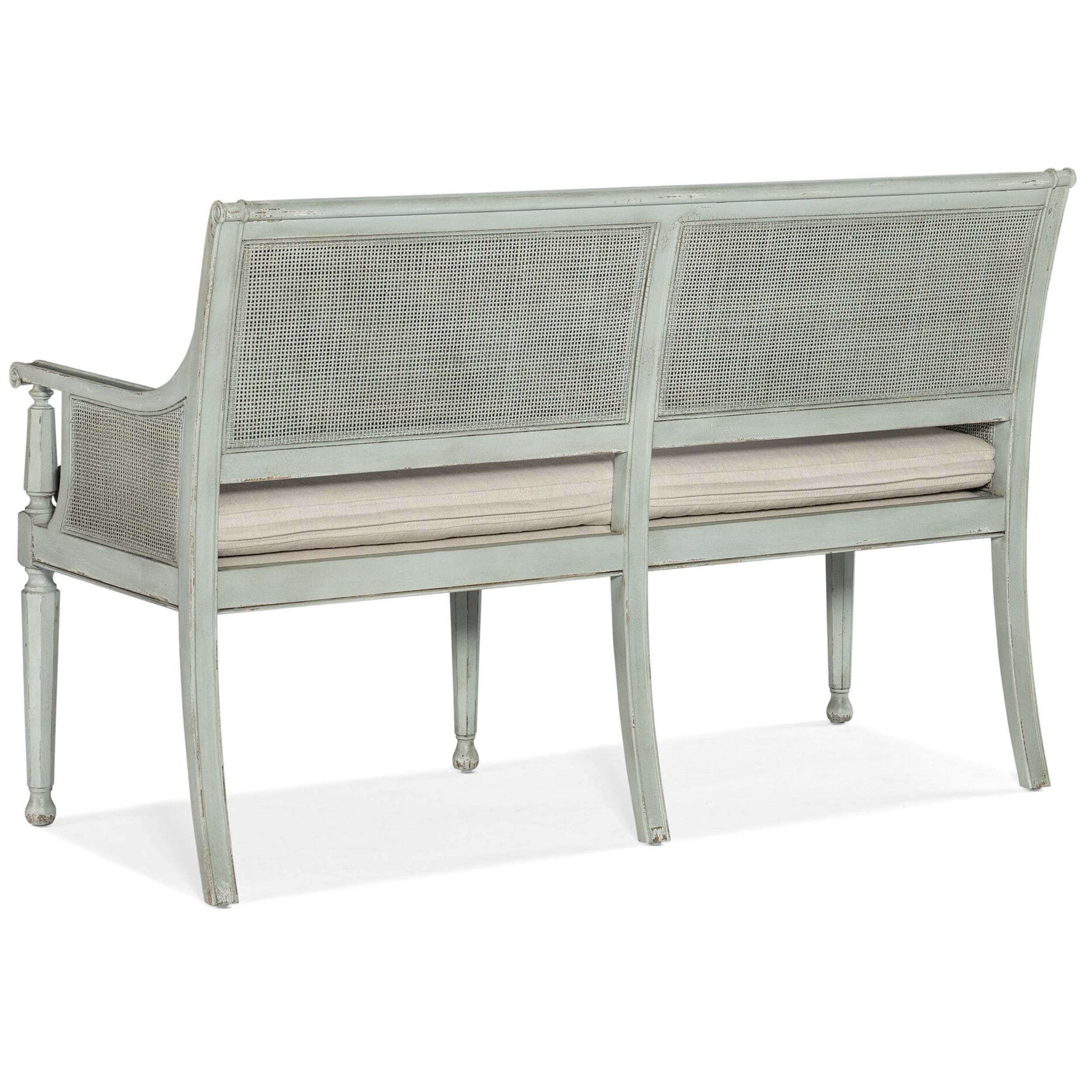 Charleston Bench, Haint Blue - Image 3