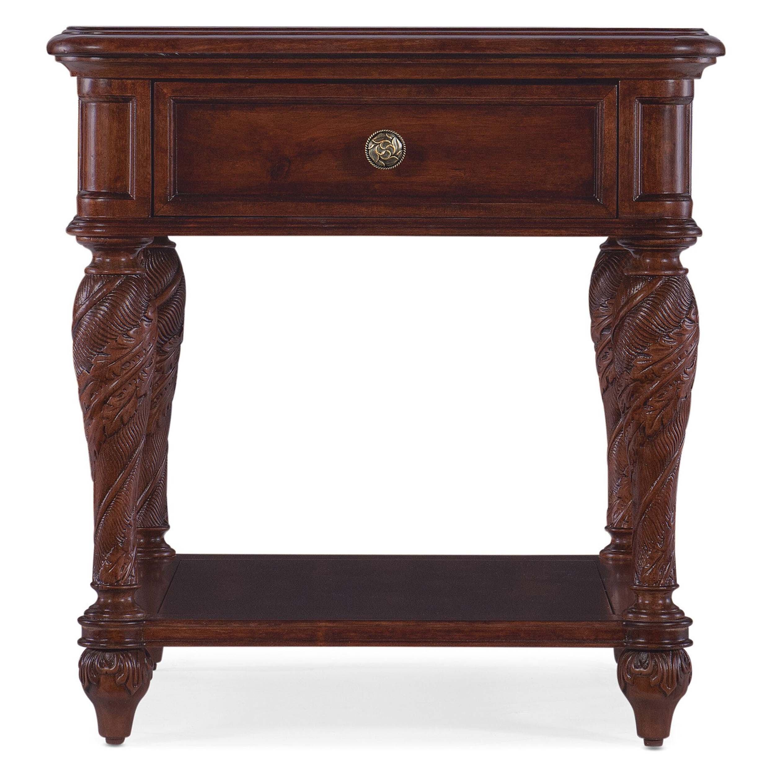 Charleston One-Drawer End Table, Maraschino Cherry - Image 2