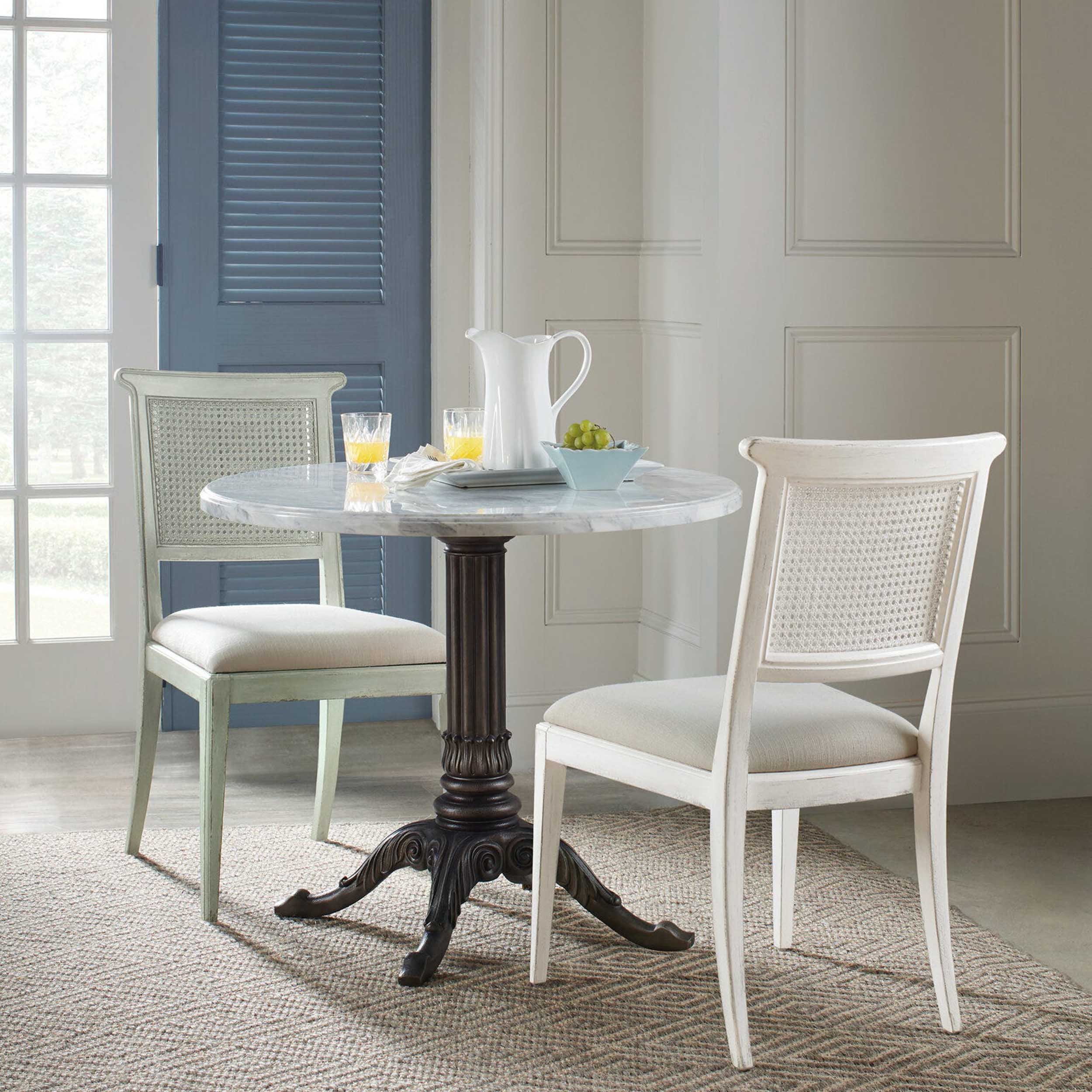 Charleston Side Chair, Magnolia White, Set of 2 - Image 4