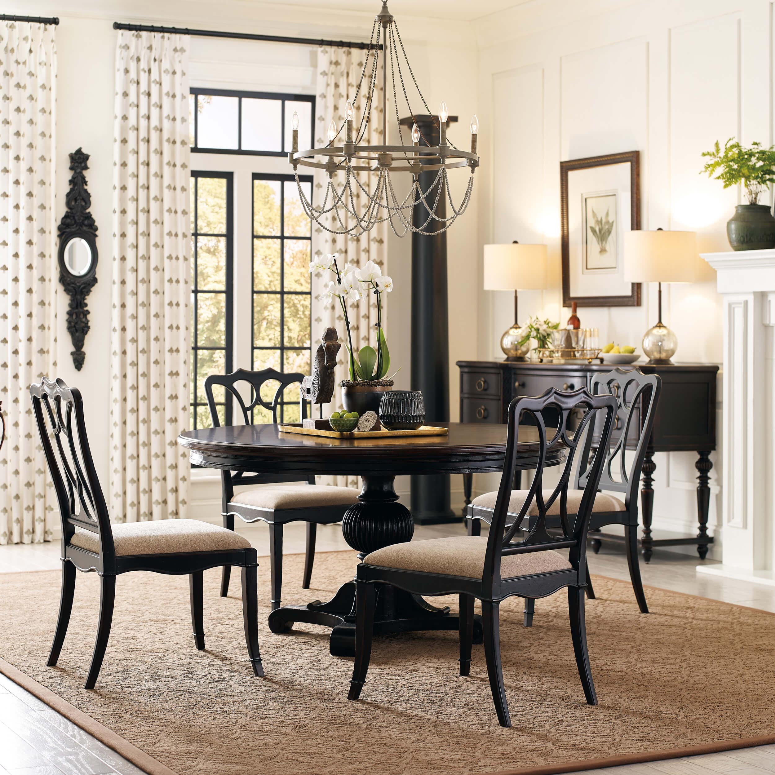 Charleston Side Chair, Sand, Set of 2 - Image 4