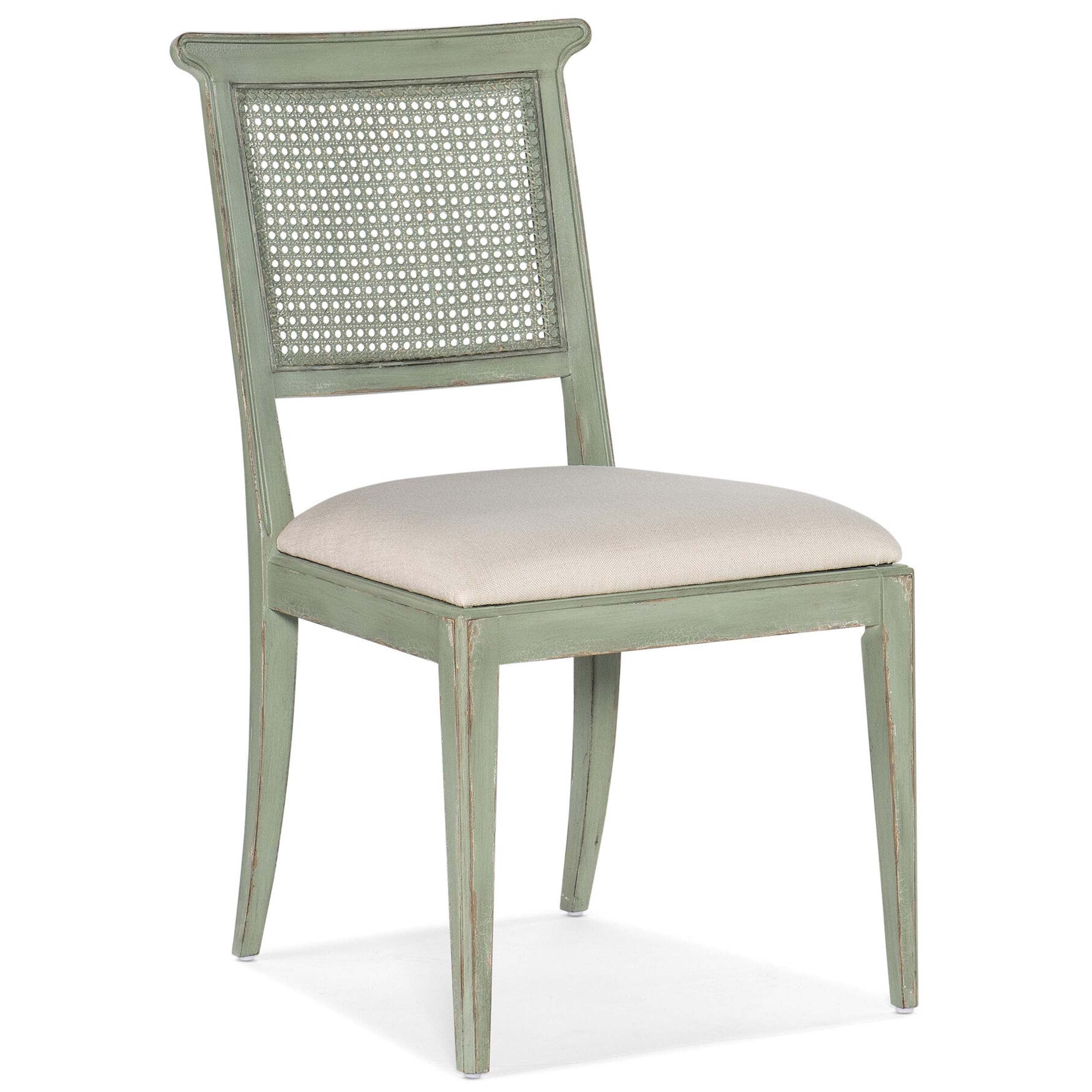 Charleston Side Chair, Verdigris Green, Set of 2