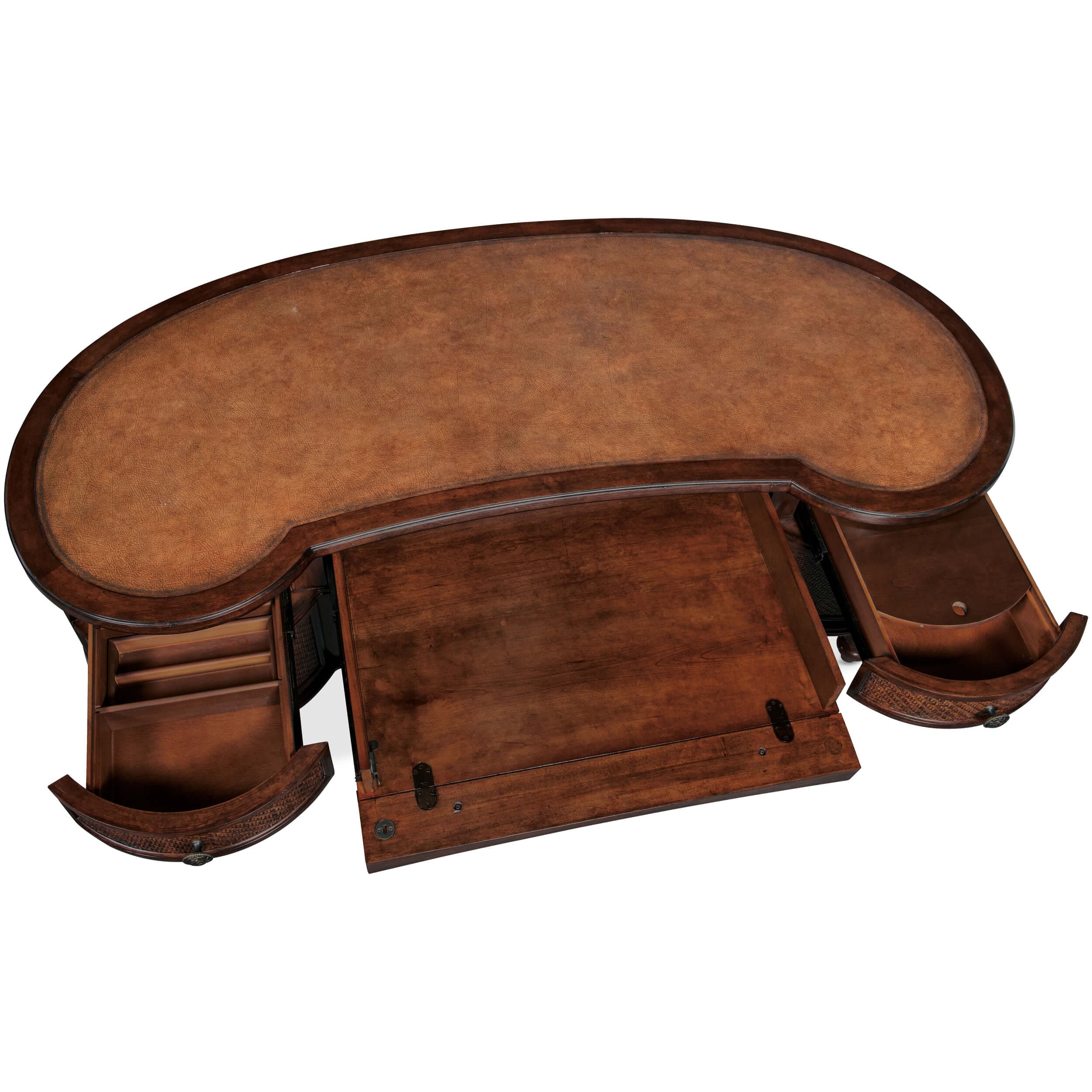 Charleston Writing Desk, Maraschino Cherry - Image 4