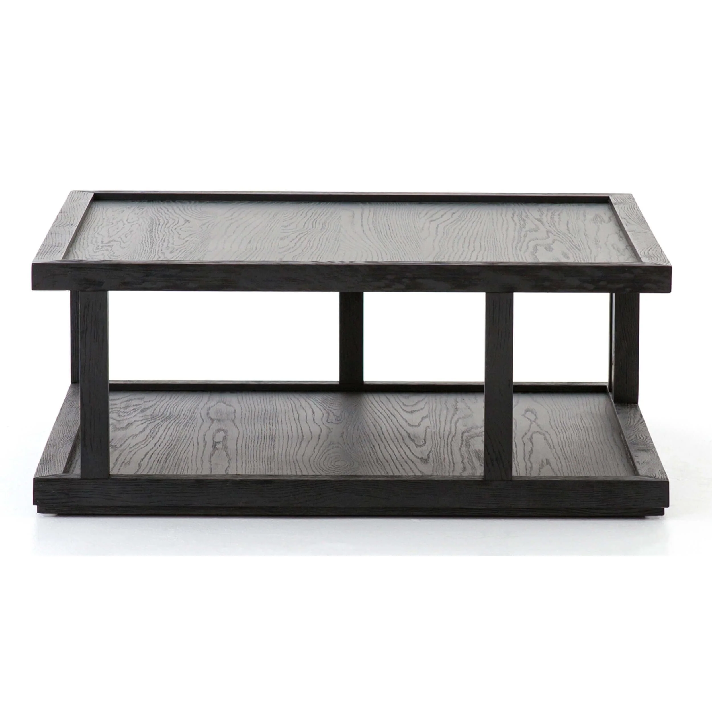 Charley Coffee Table, Drifted Black by Four Hands - Image 4
