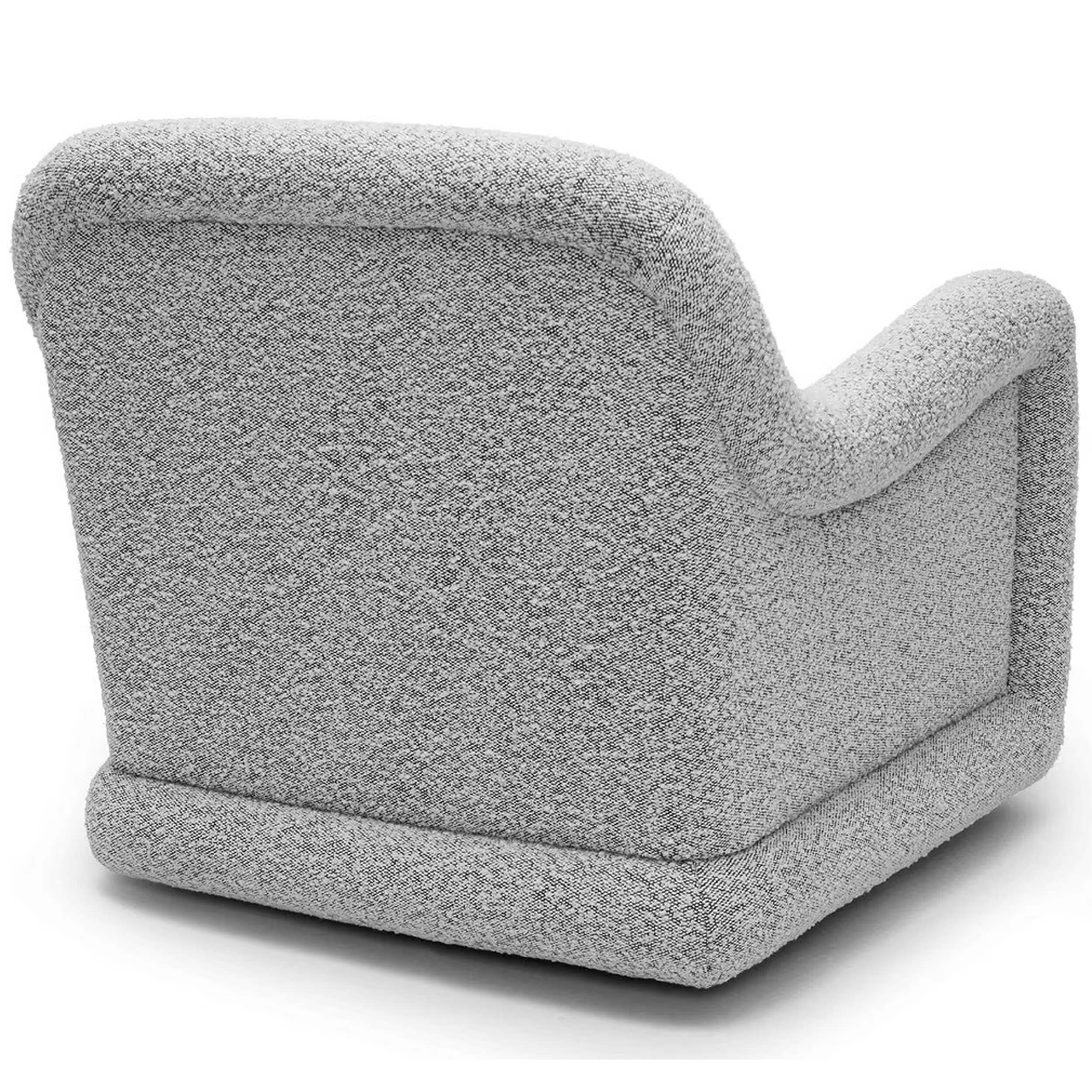 Charli Swivel Chair, Grey - Image 3