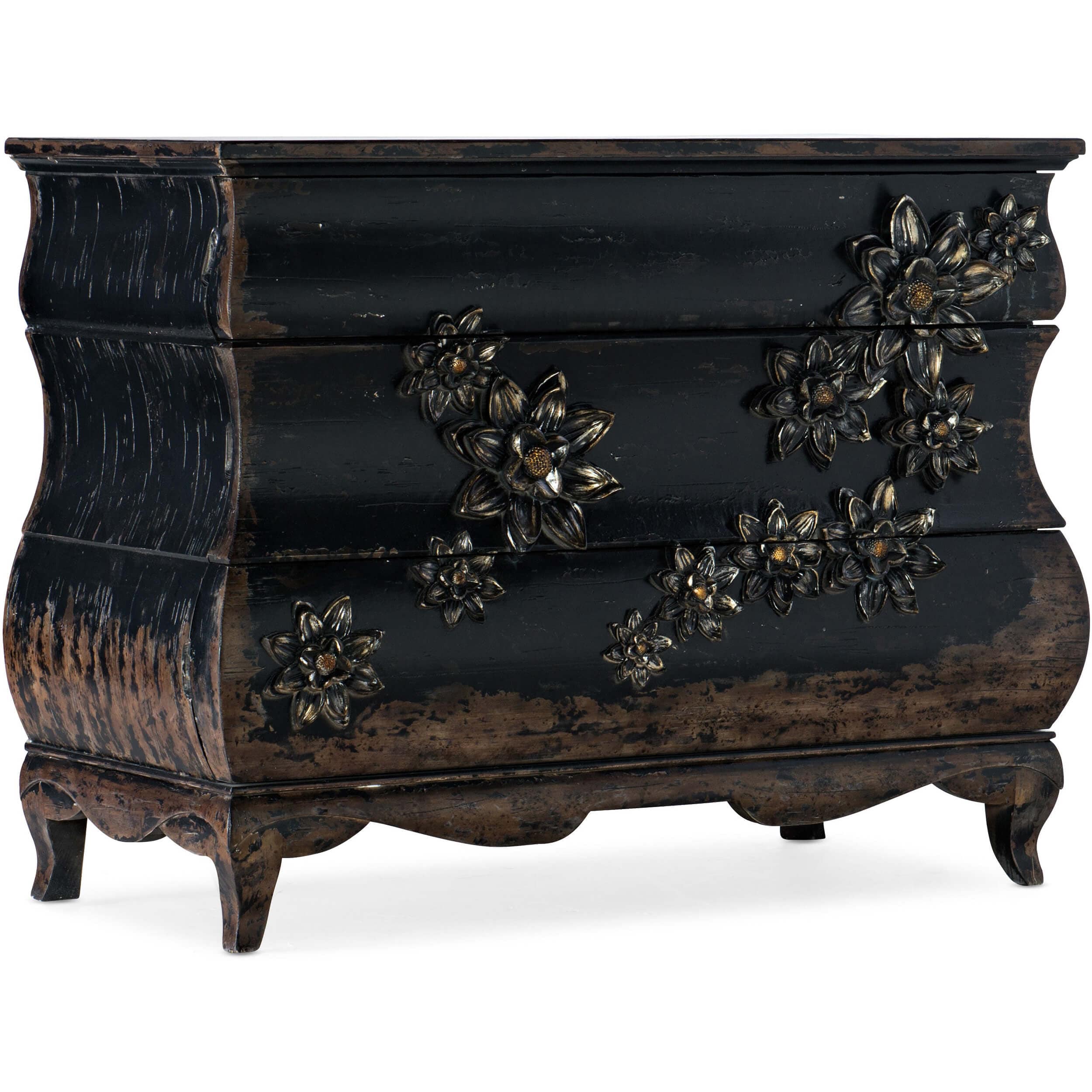 Charmant Bachelorette Chest, Porte Noir