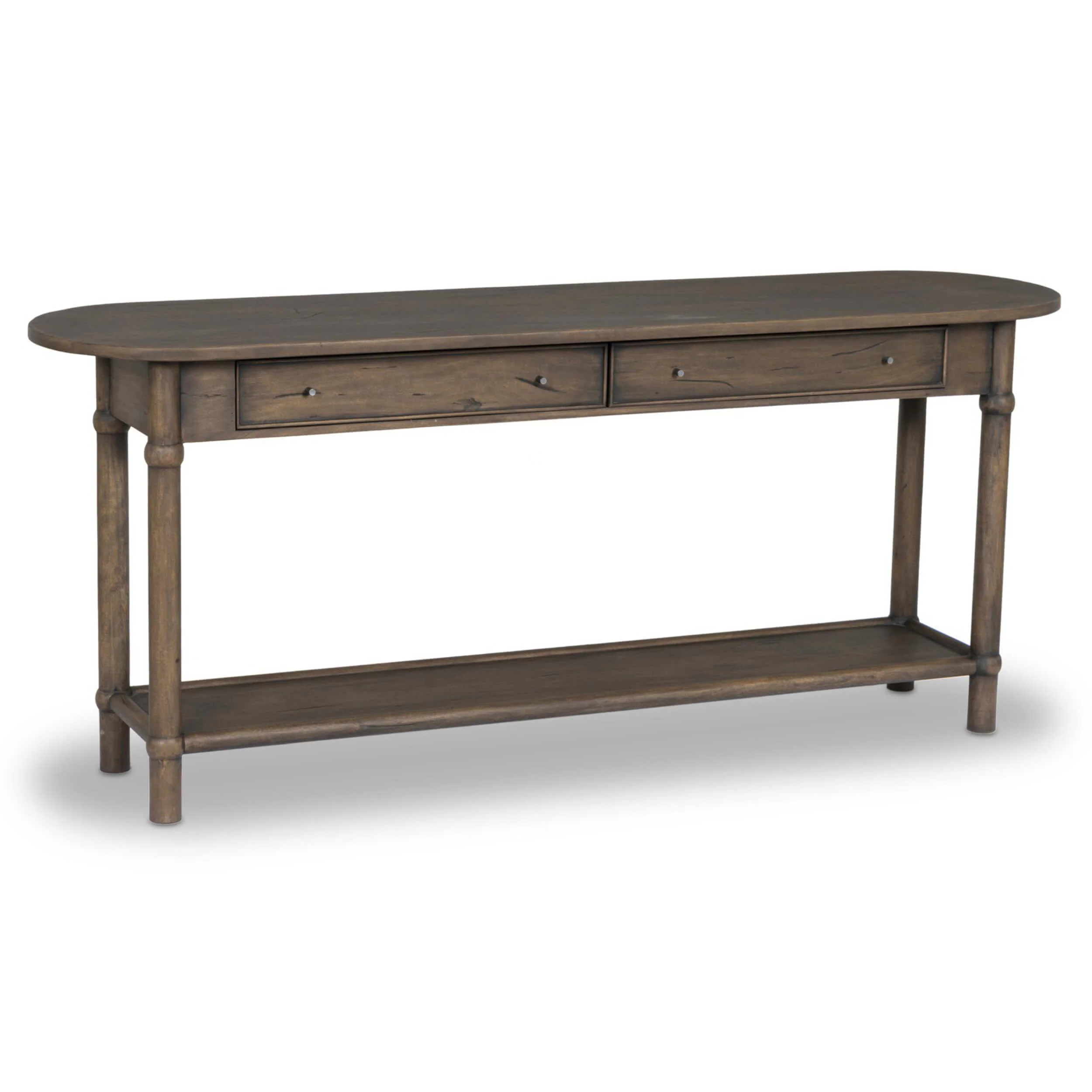 Charnes Console Table, Warm Natural by Amber Lewis x Four Hands