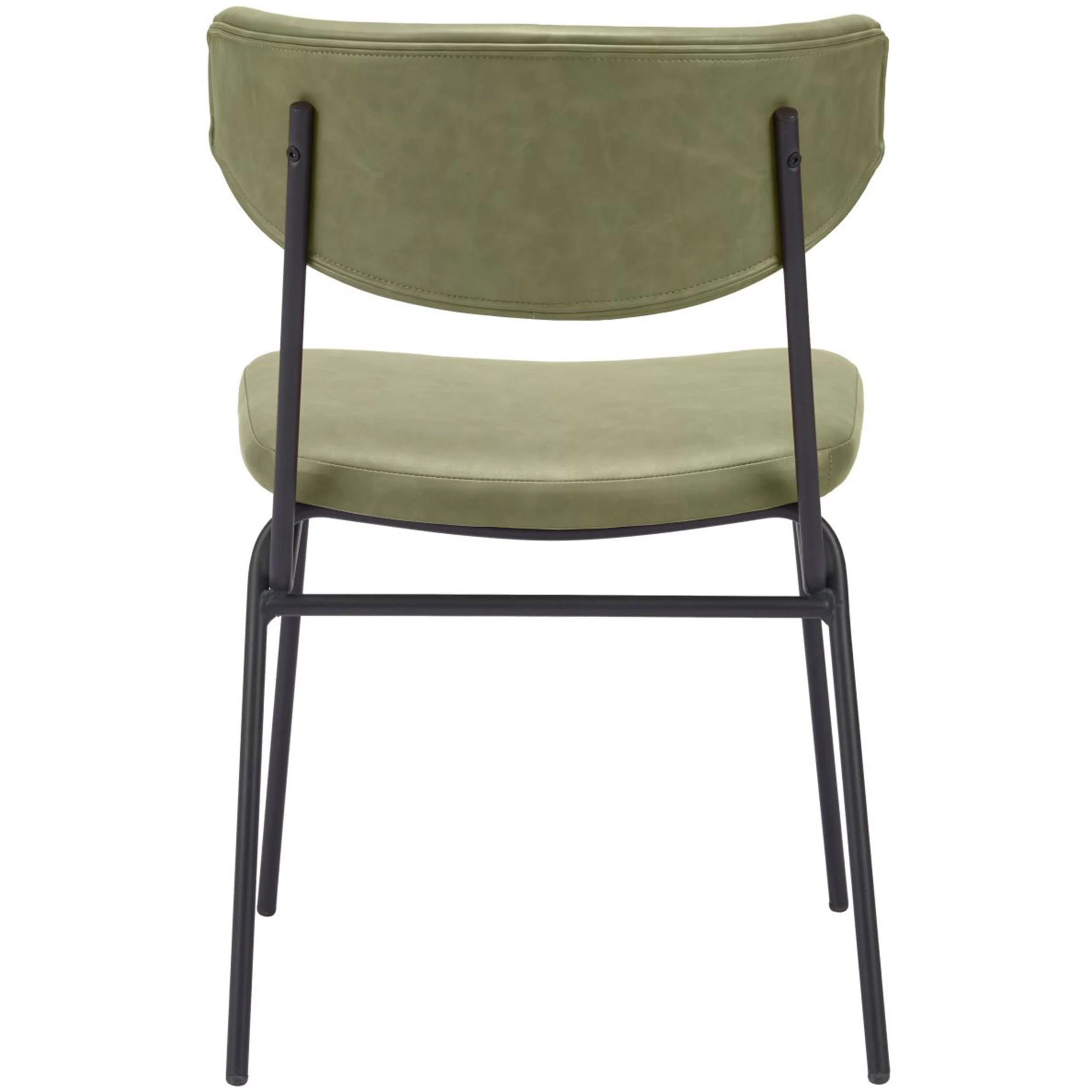 Charon Dining Chair, Green, Set of 2 - Image 4
