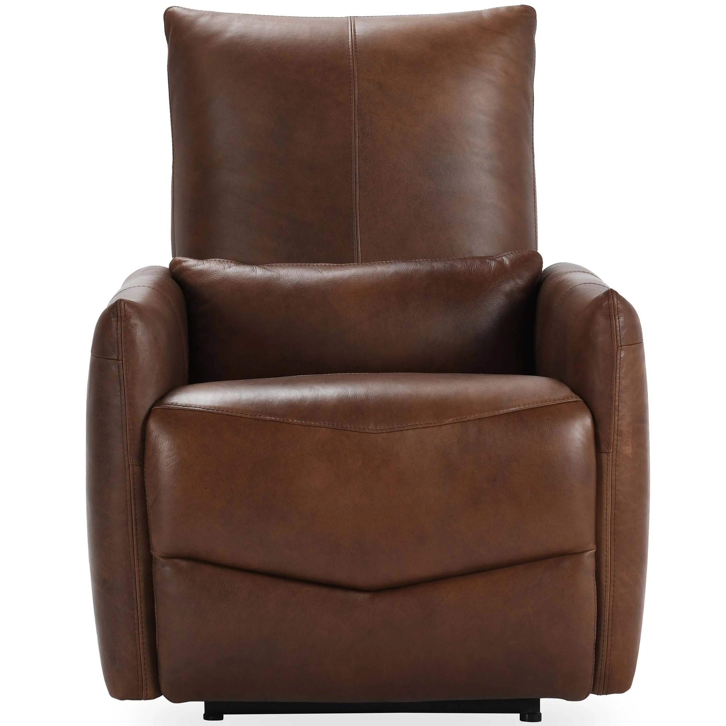 Thaya Leather Power Recliner Chair, Antique Brown - Image 2