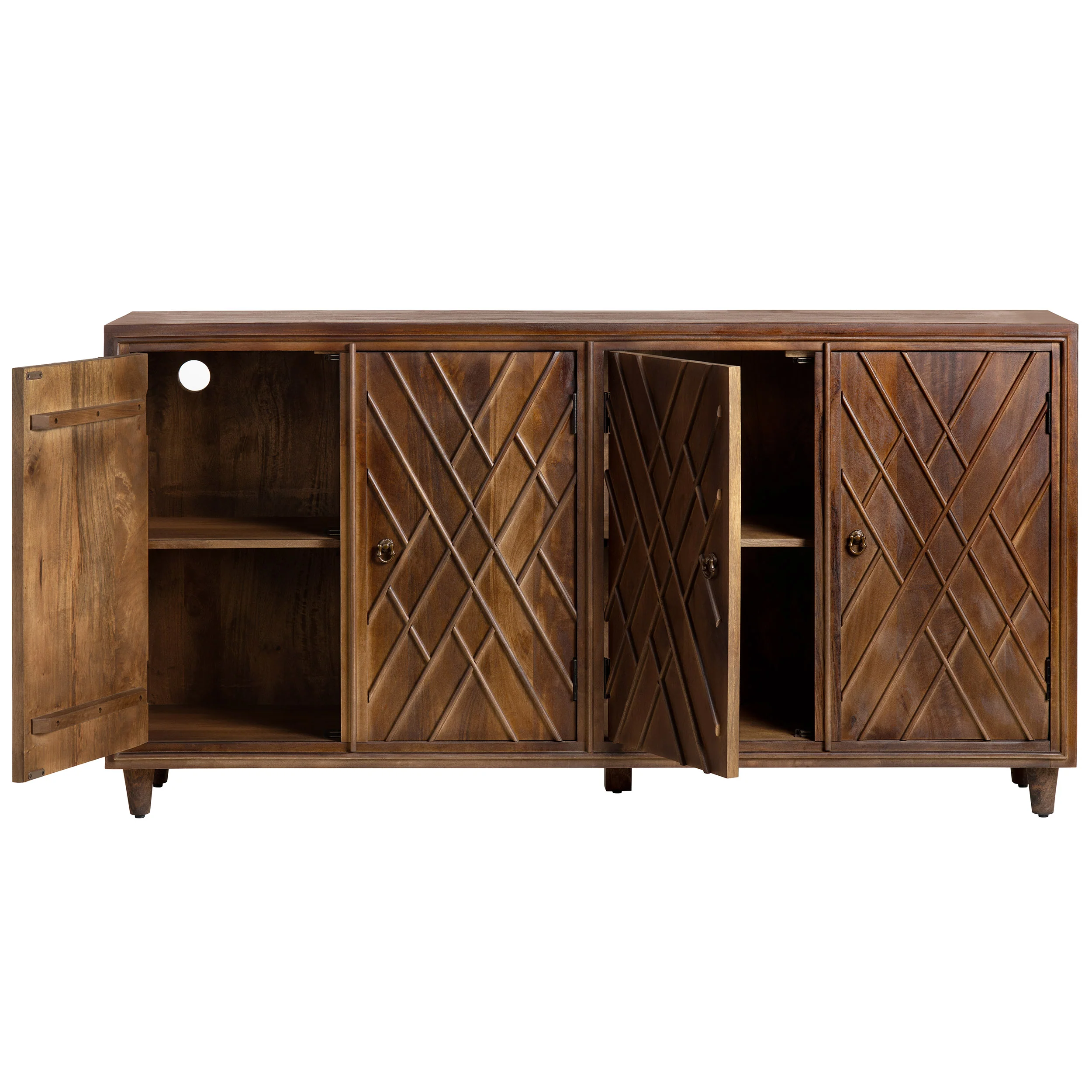 Chippendale Sideboard, Brown - Image 3