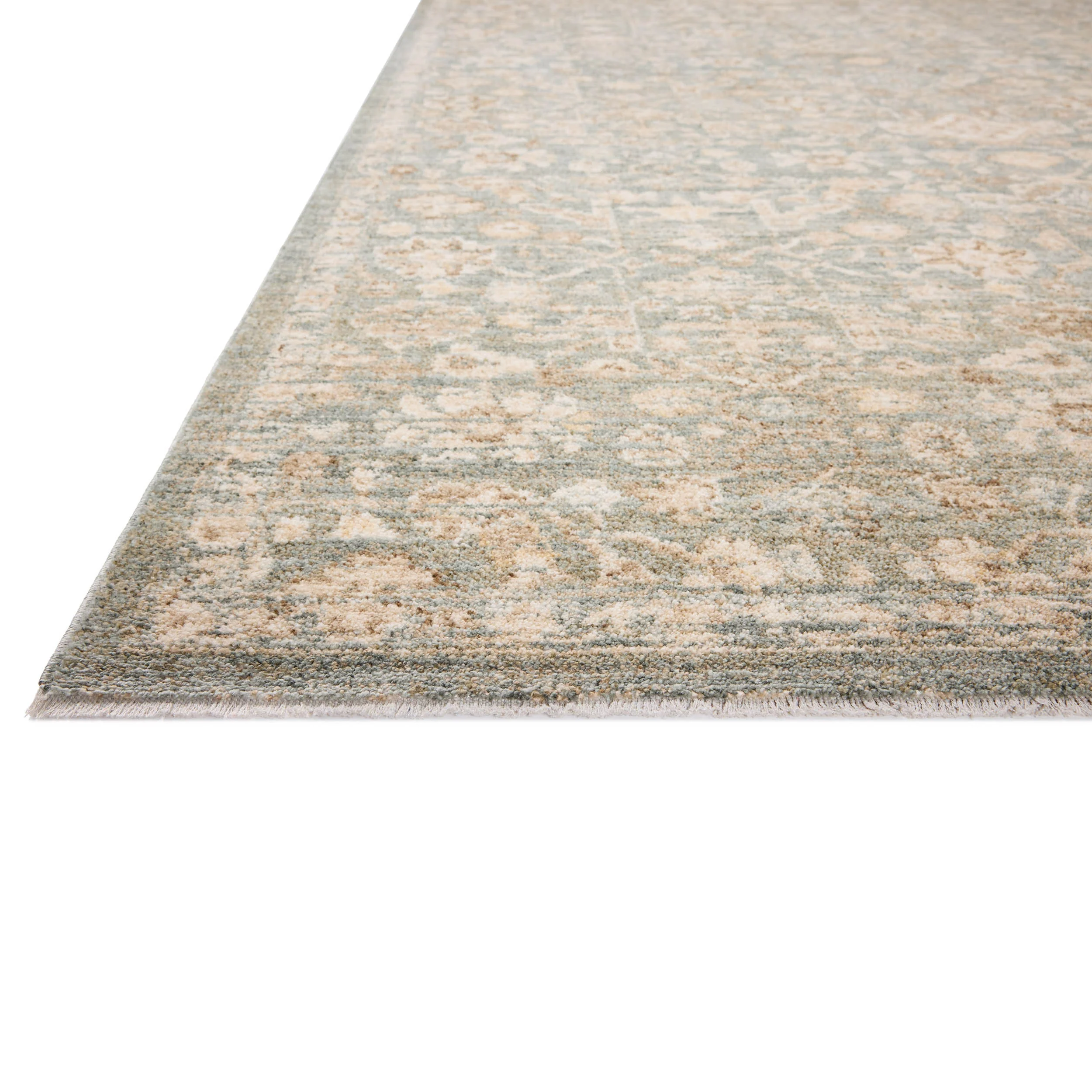 Chris Loves Julia × Loloi Rug Palma PLM-05, Blue/Natural