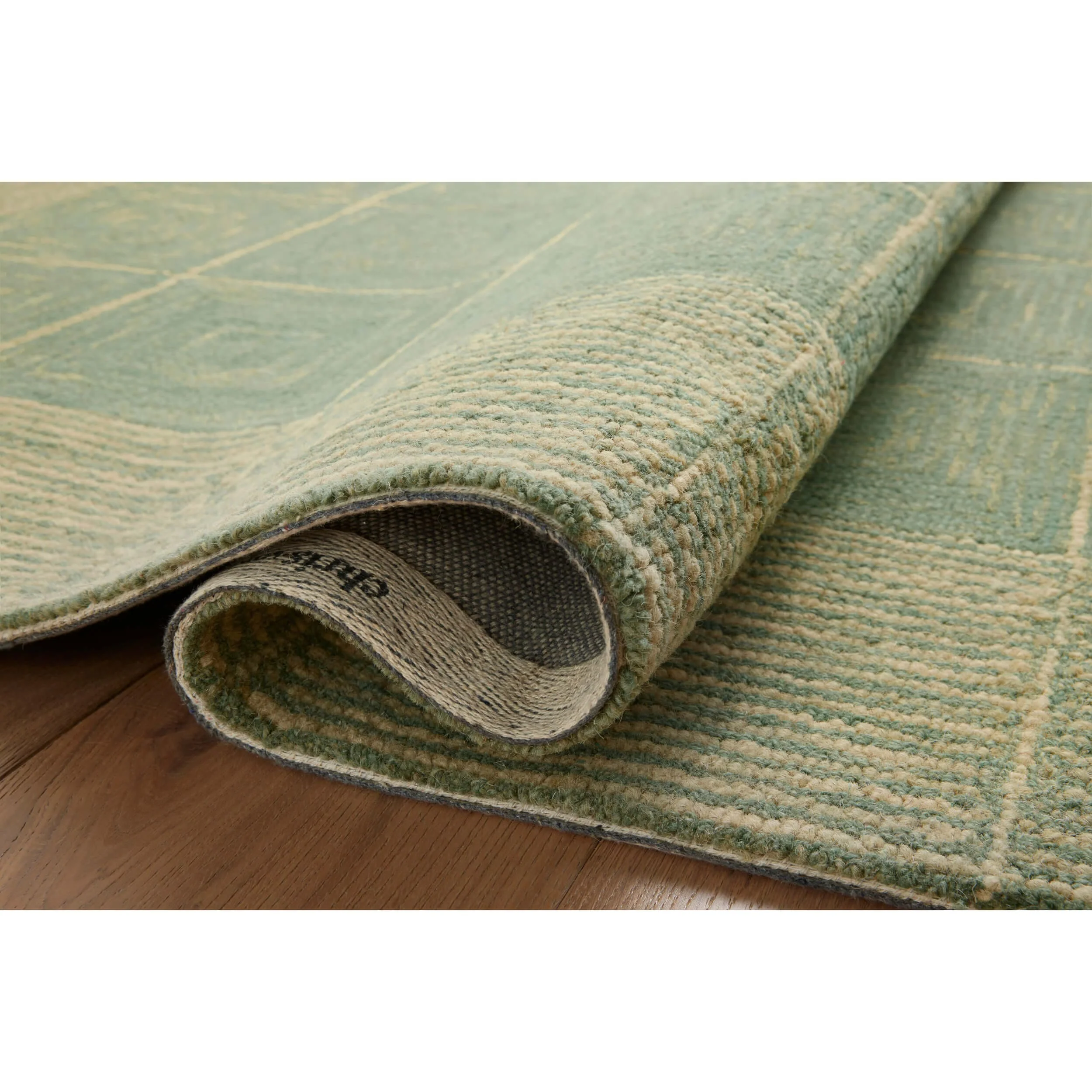 Chris Loves Julia x Loloi Rug Francis FRA-02, Green/Natural - Image 6