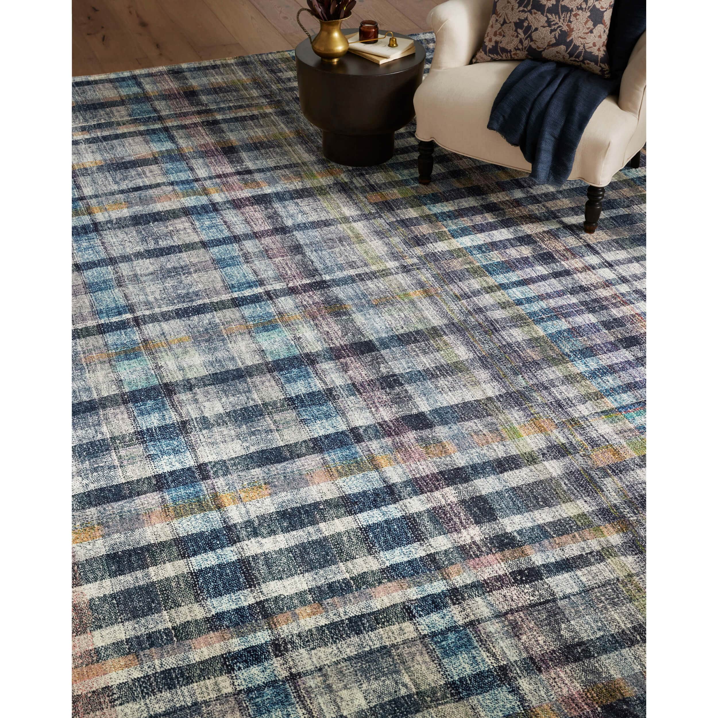 Chris Loves Julia x Loloi Rug Humphrey HUM-04, Plum/Multi - Image 7