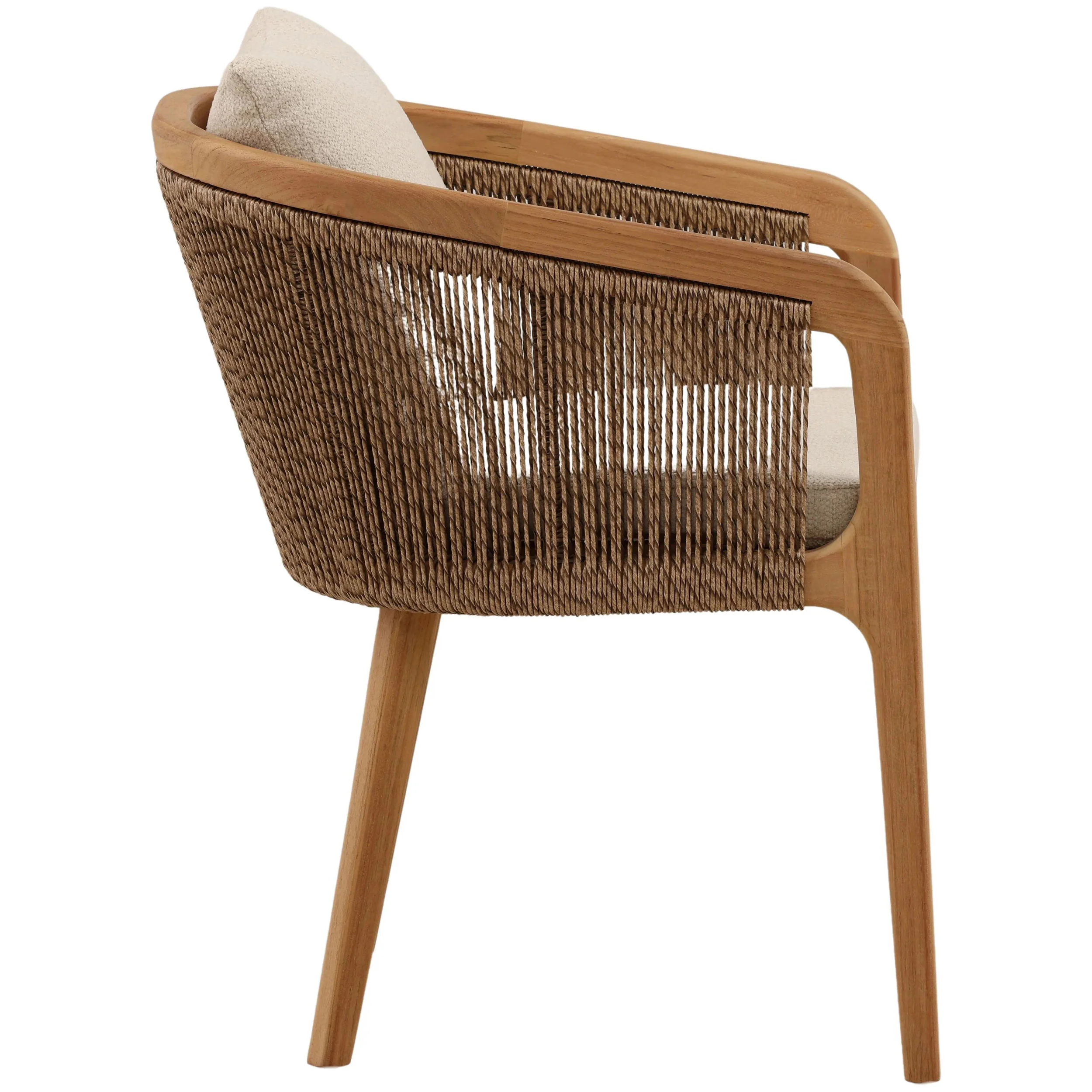 Cian Outdoor Dining Chair, Sand, Set of 2 - Image 3