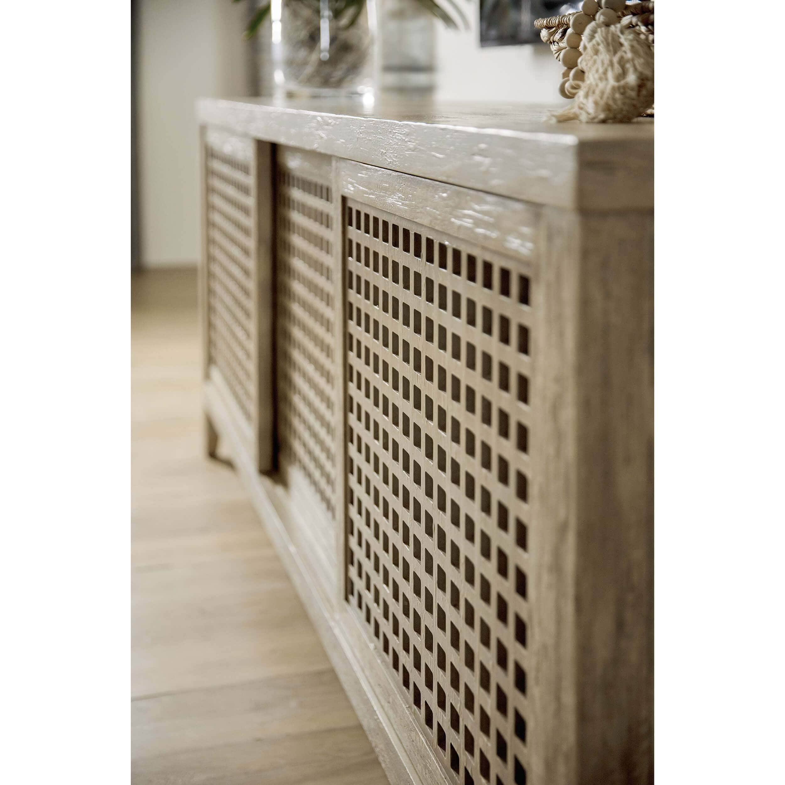 Ciao Bella Entertainment Console, Flaky White - Image 4