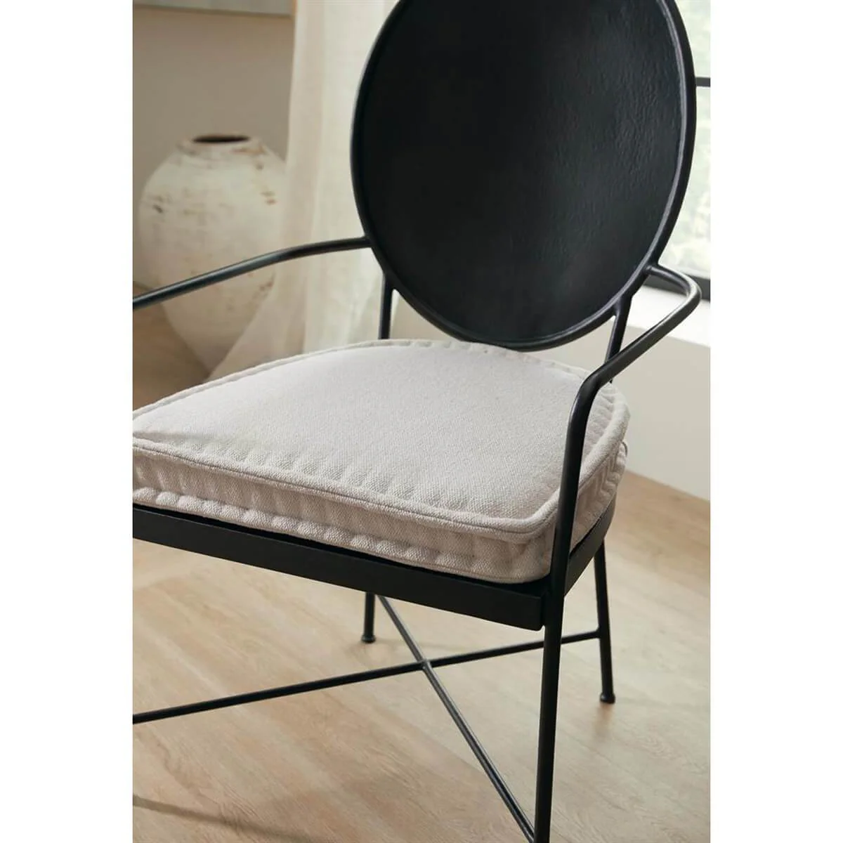 Ciao Bella Metal Arm Chair, Set of 2 - Image 3