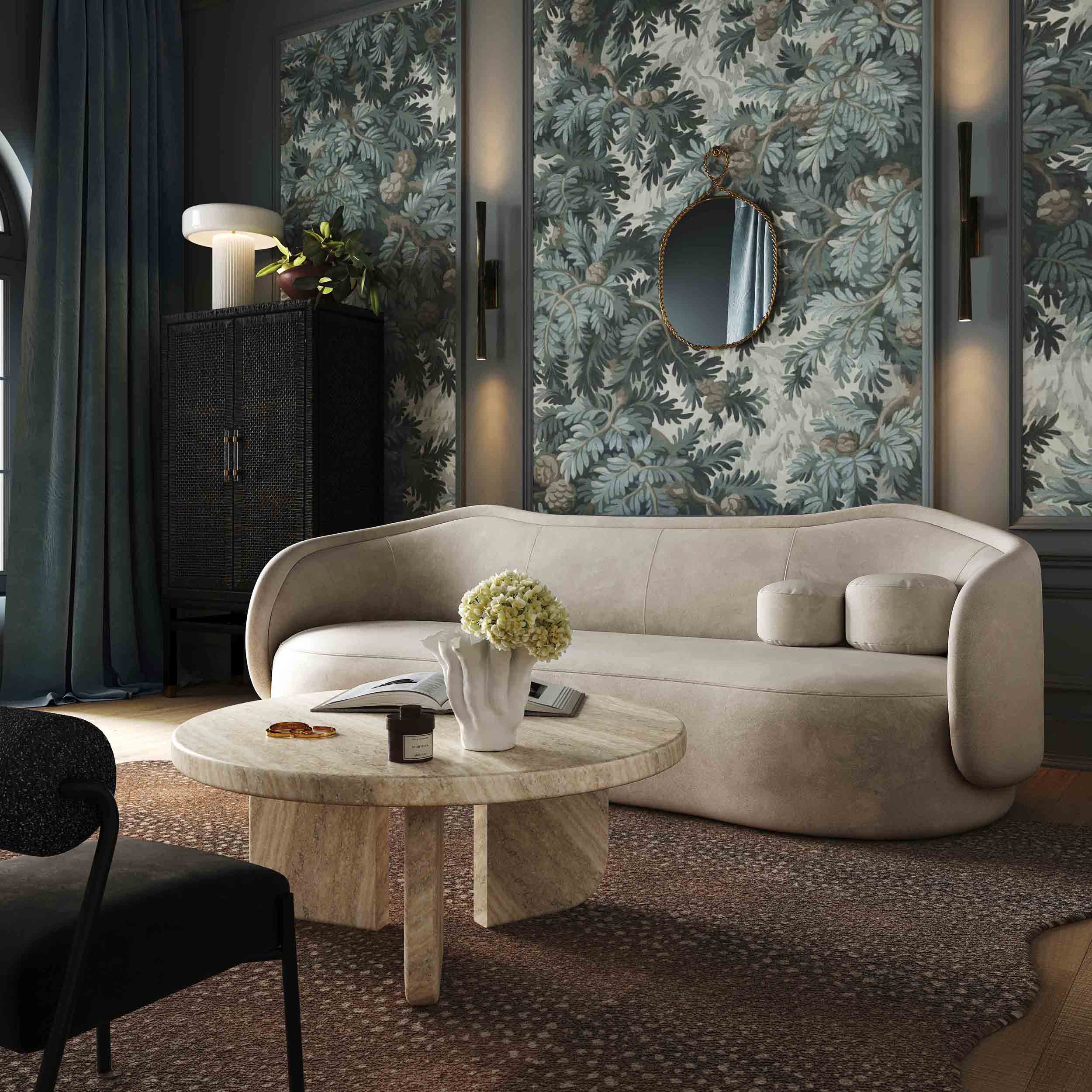Circe Sofa, Textured Taupe - Image 3