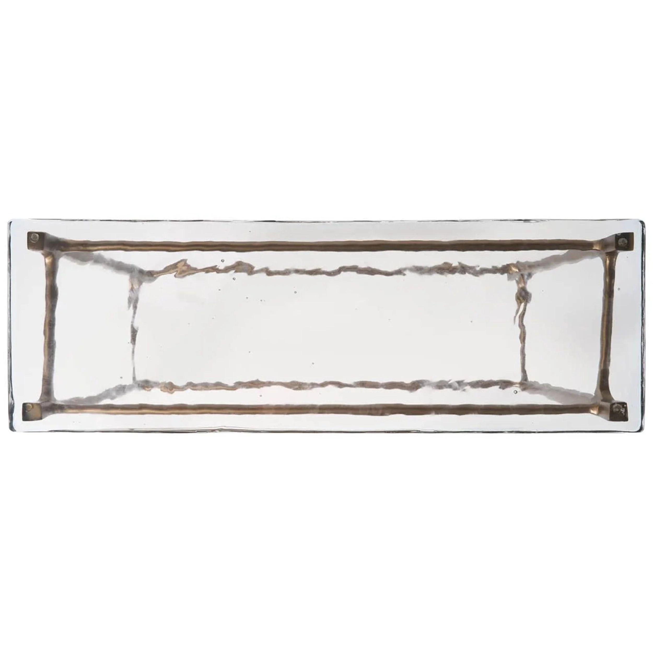 Cirrus Console Table, Antique Brass - Image 3