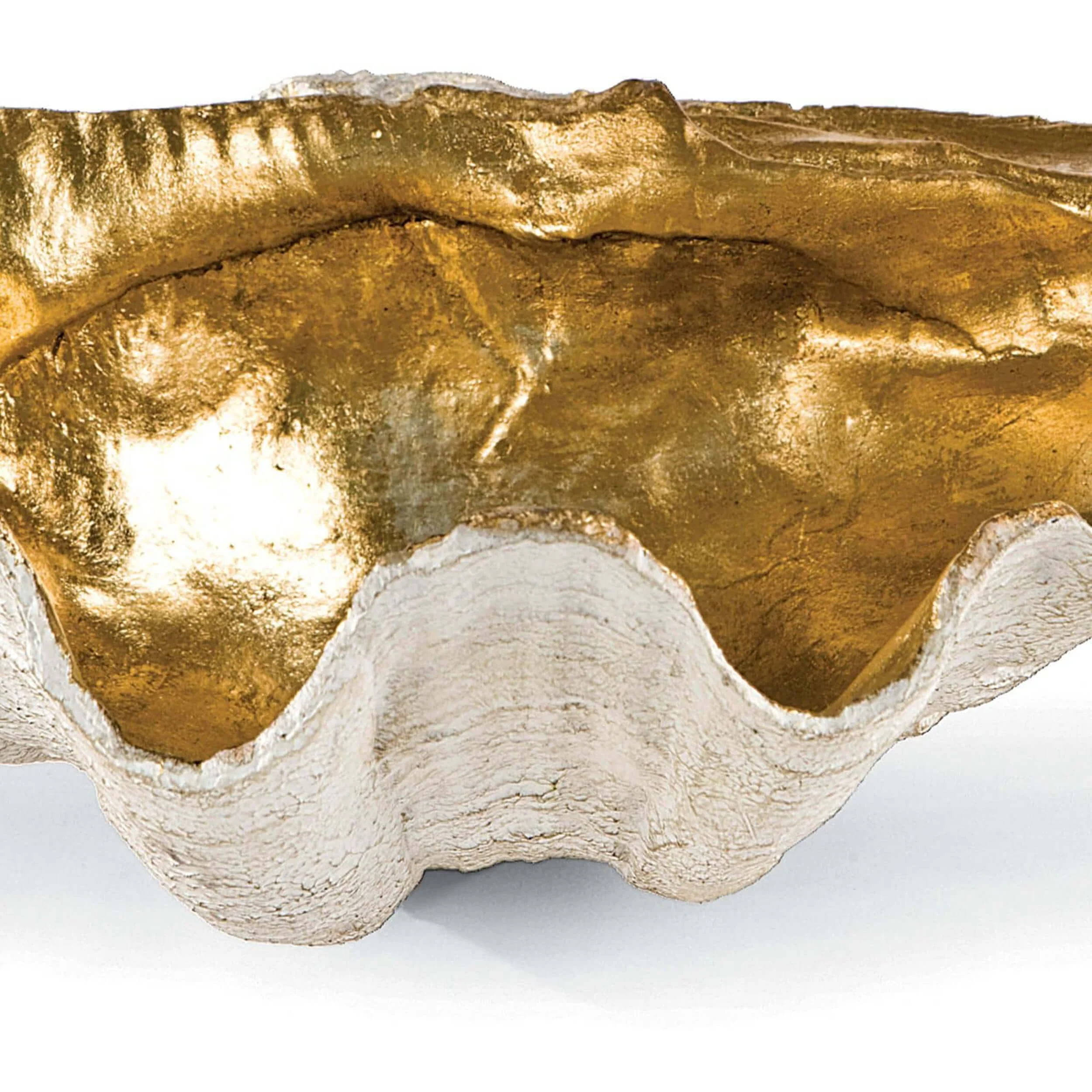 Clam Bowl, Gold Leaf - Image 3