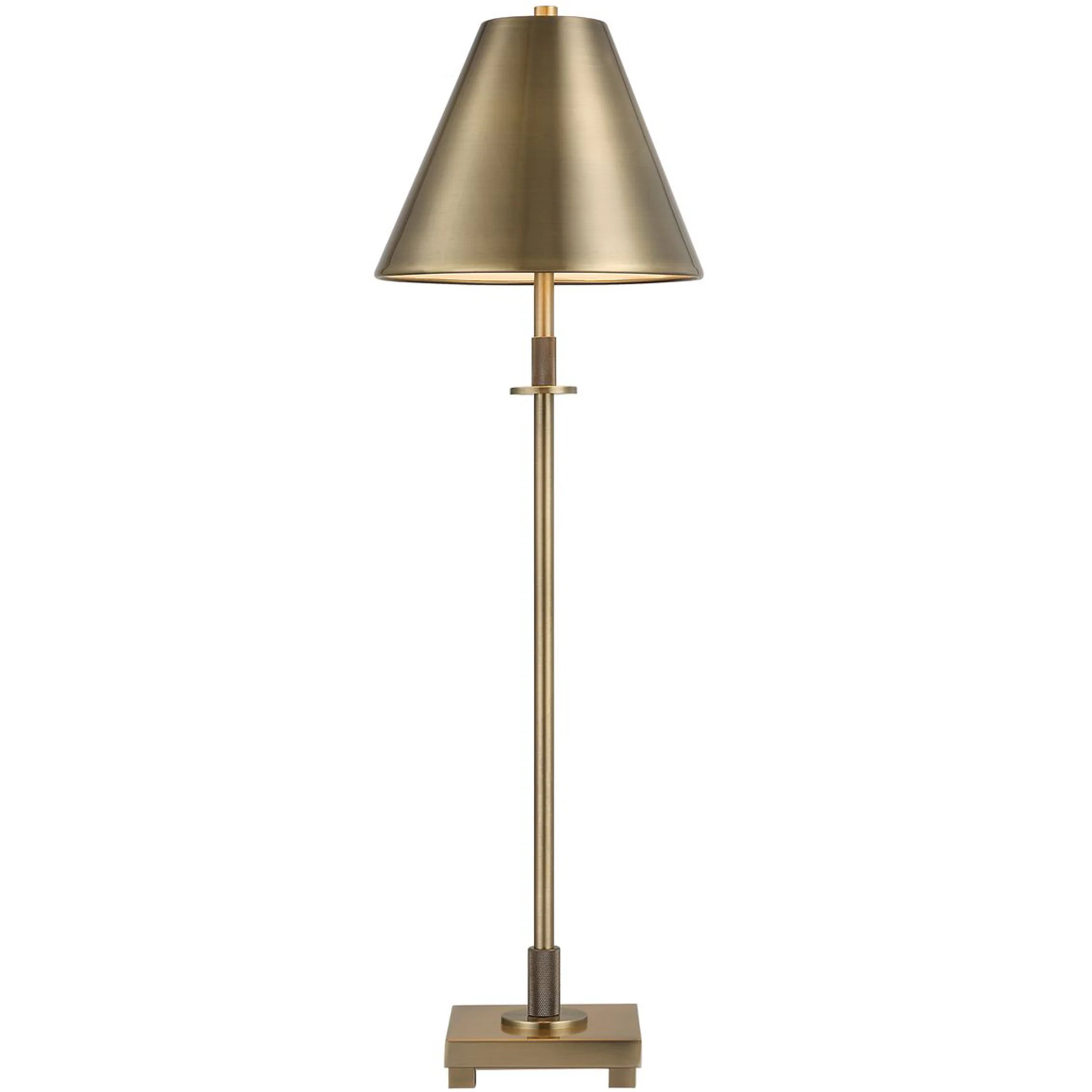 Claudia Table Lamp, Antique Brass - Image 2