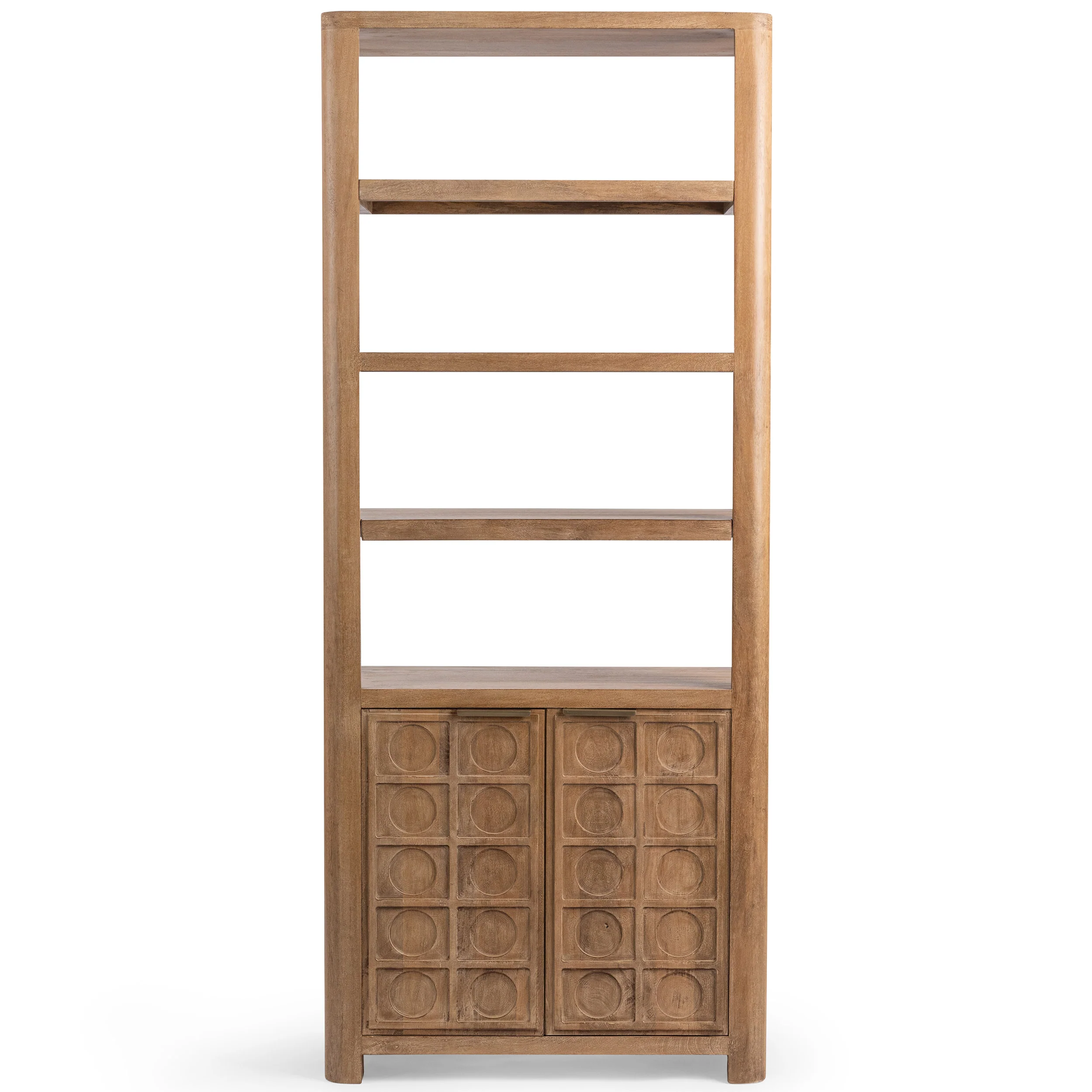 Cleveland Bookcase, Sandy Taupe - Image 2