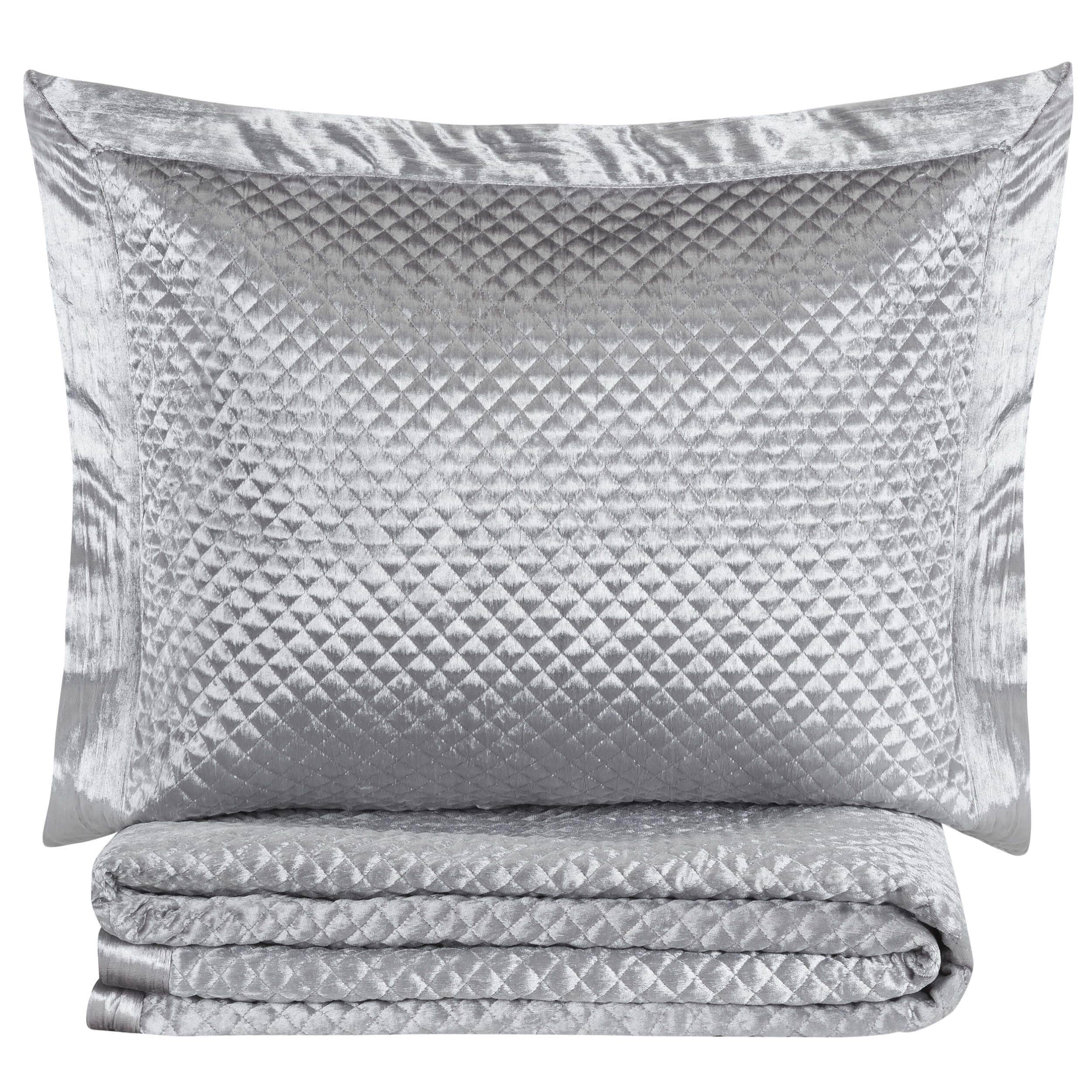Amani Coverlet Set, Grey - Image 2