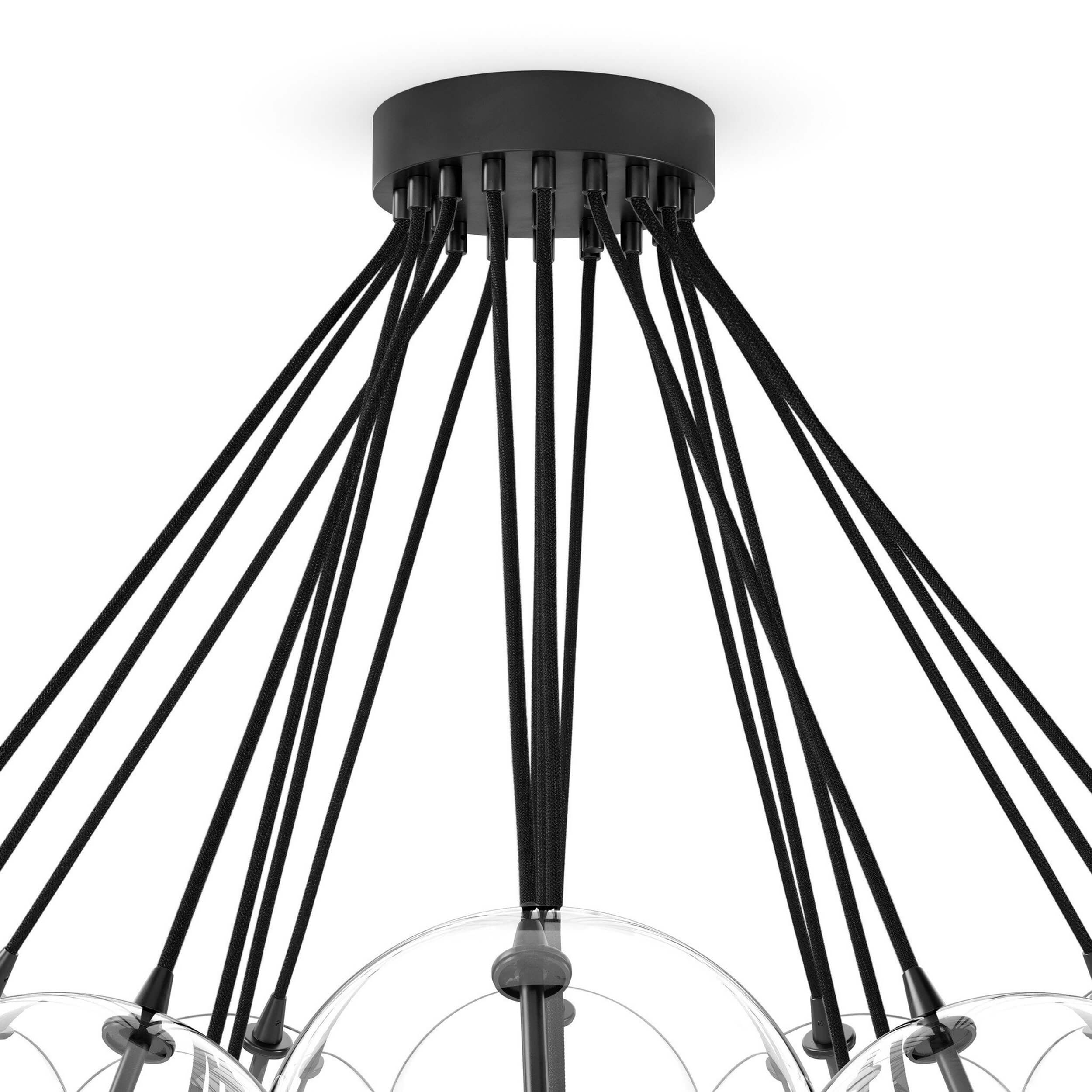 Cloud Chandelier, Black Gumetal by Four Hands - Image 3