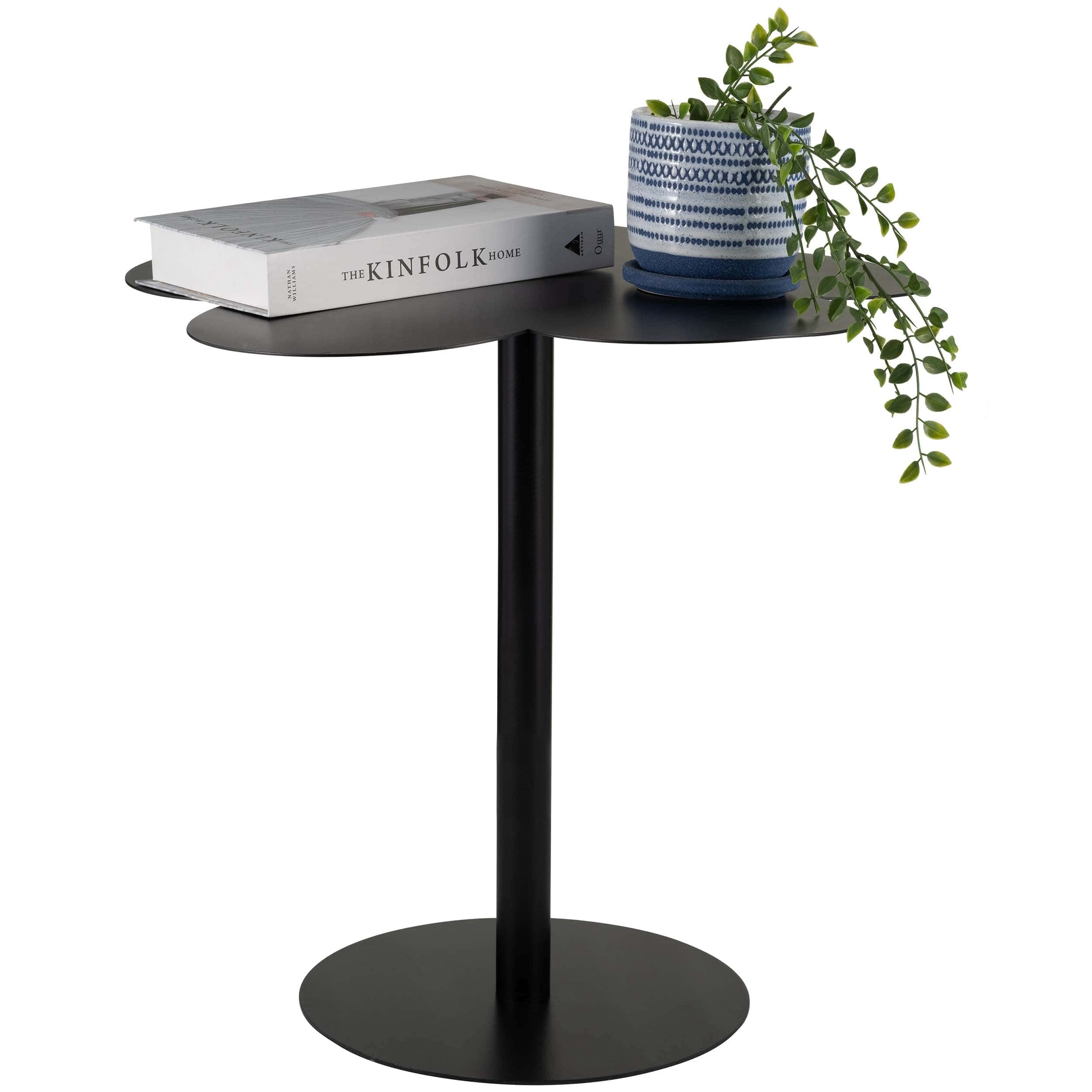 Clover Side Table, Black - Image 4