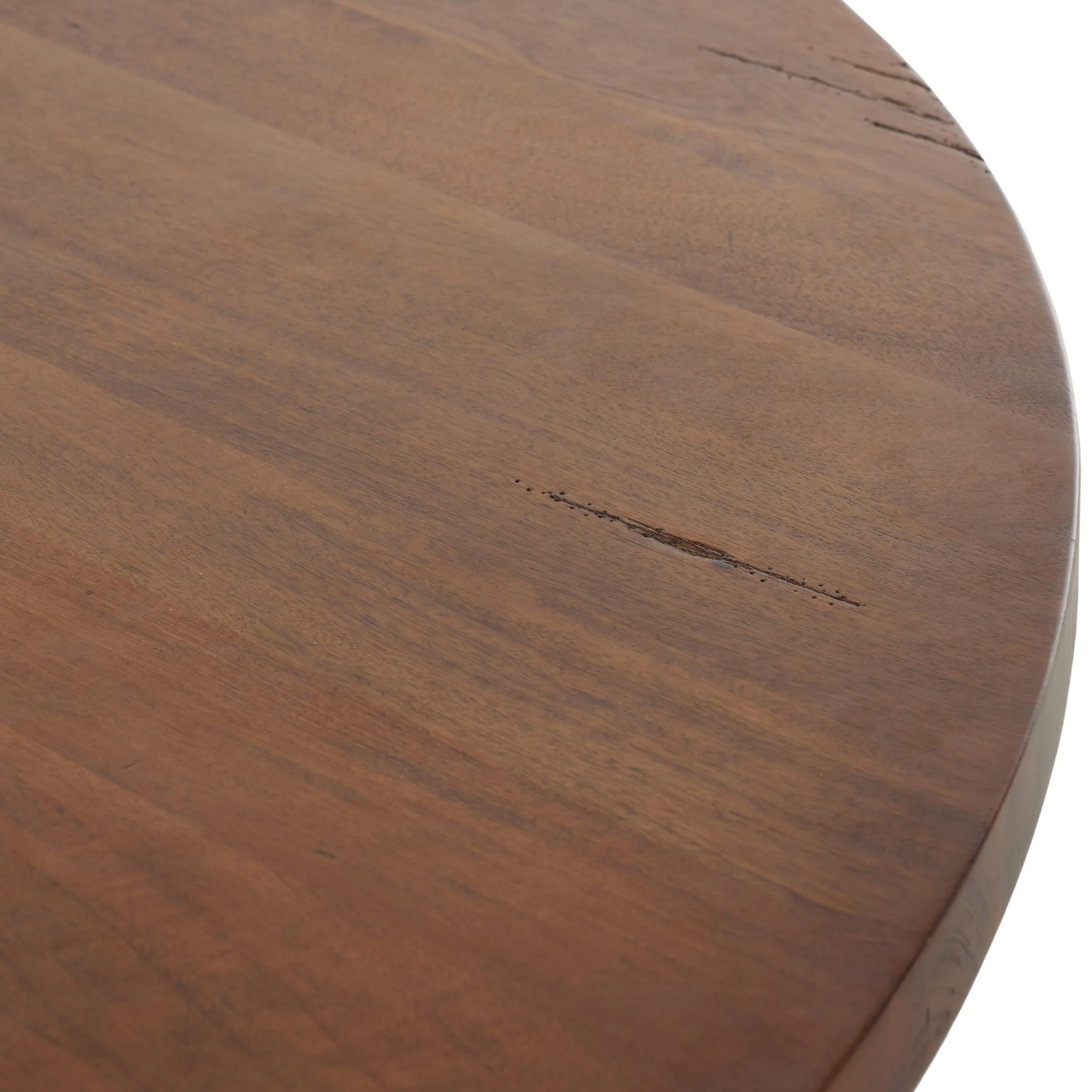 Cobain 72" Round Dining Table, Reclaimed Mango by Four Hands - Image 3