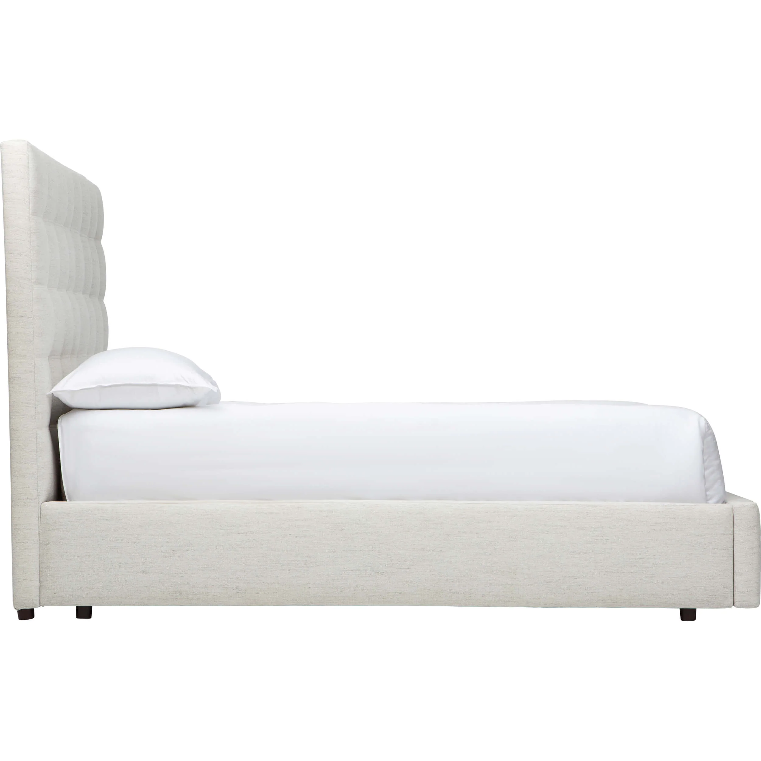Coda Storage King Bed, Dalton Cream - Image 3