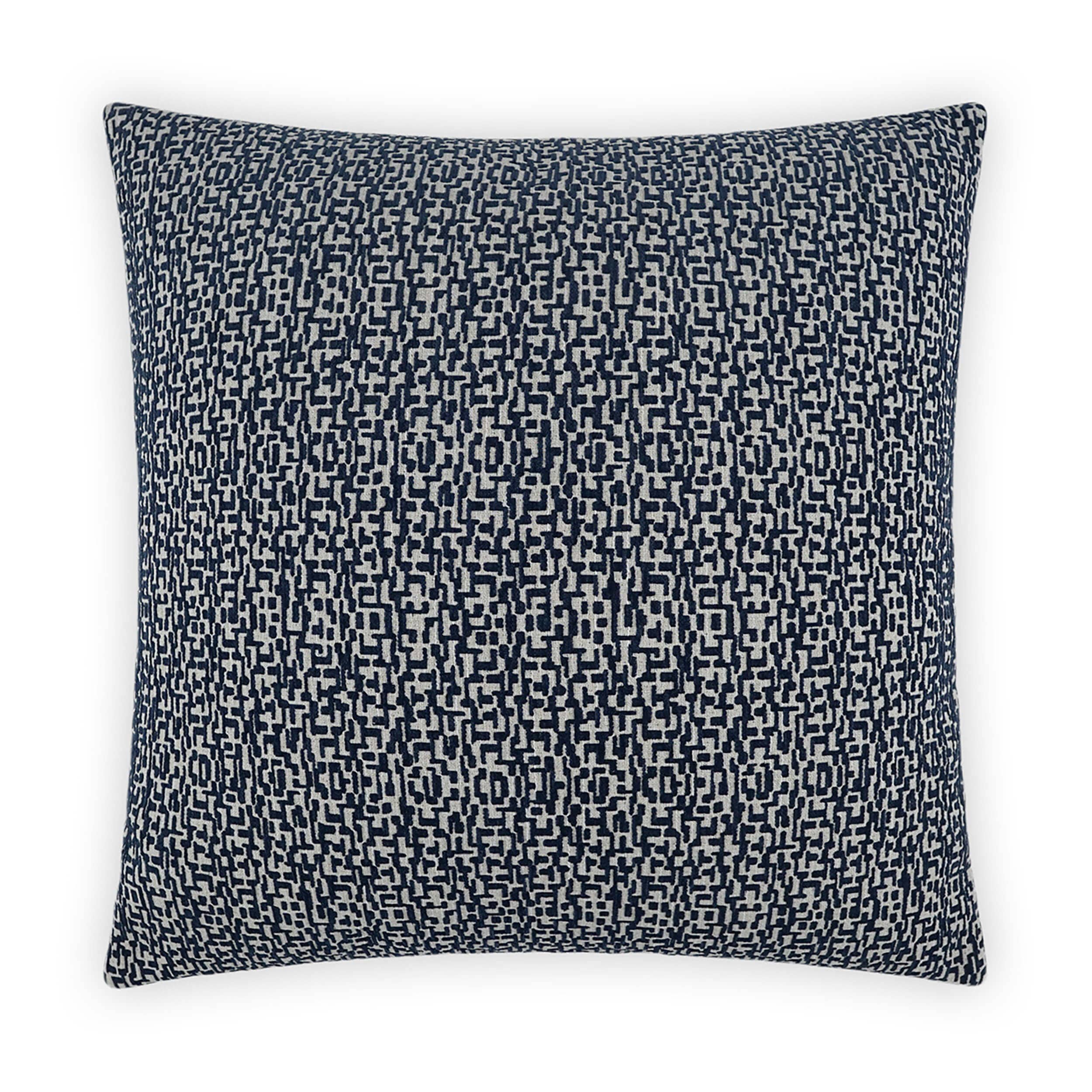 Code Pillow, Navy